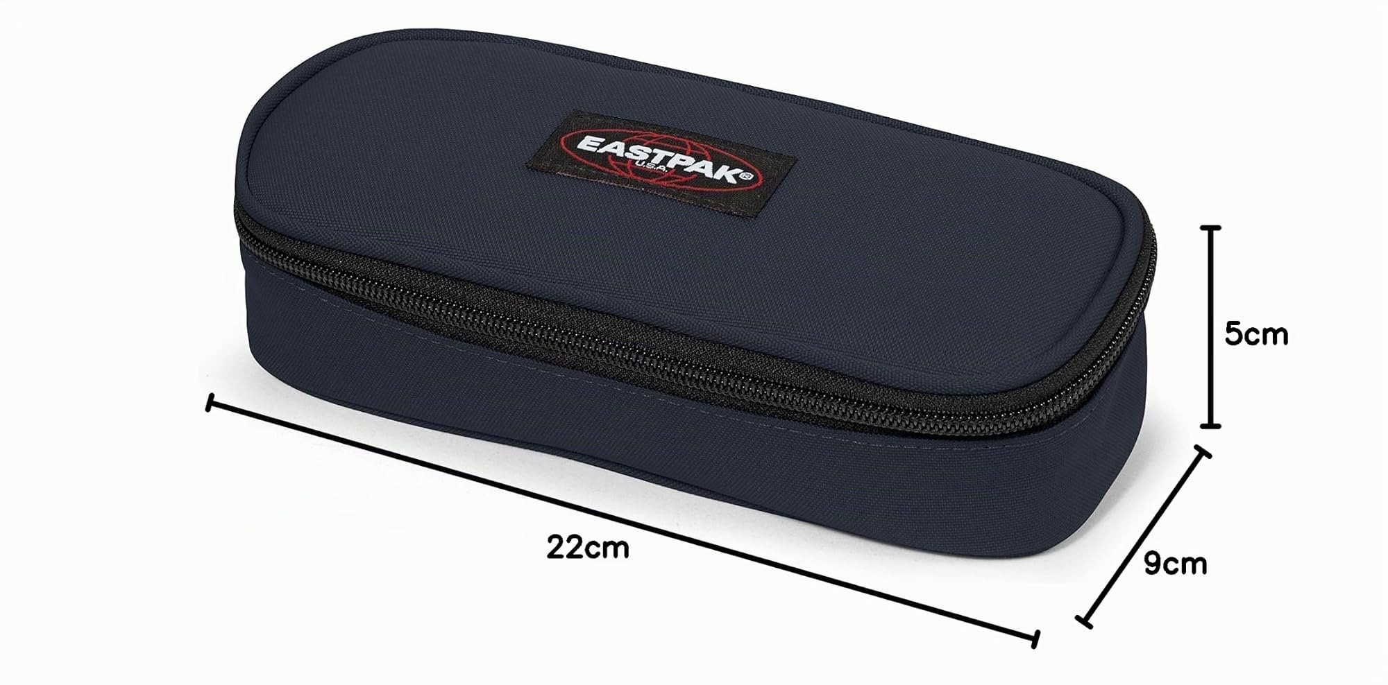 eastpak-oval-single-estuche-unisex-cloud-navy image 3