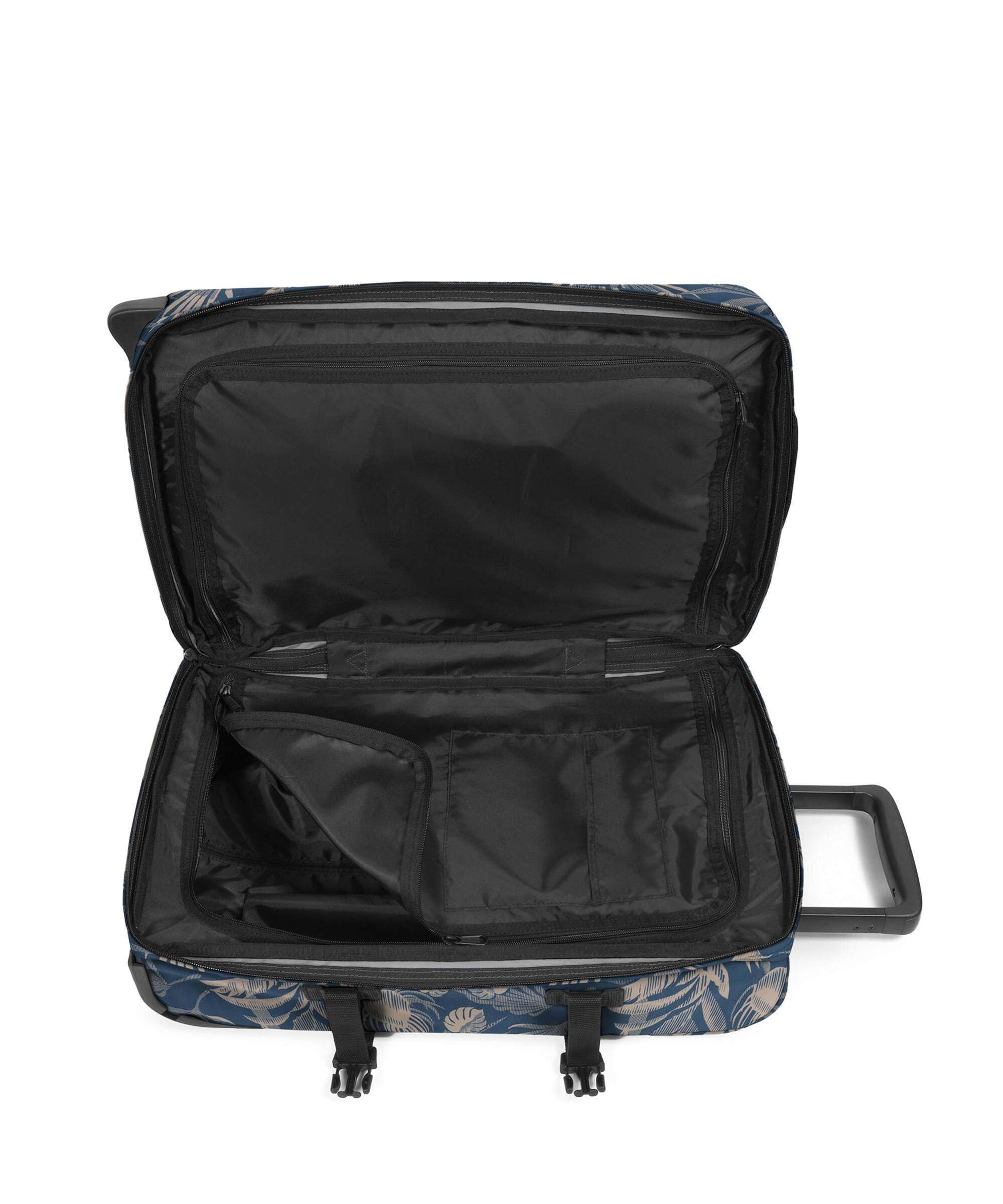 eastpak-tranverz-s-bolsa-de-viaje-con-ruedas-azul-y-beige-equipaje-de-mano-con-c image 7