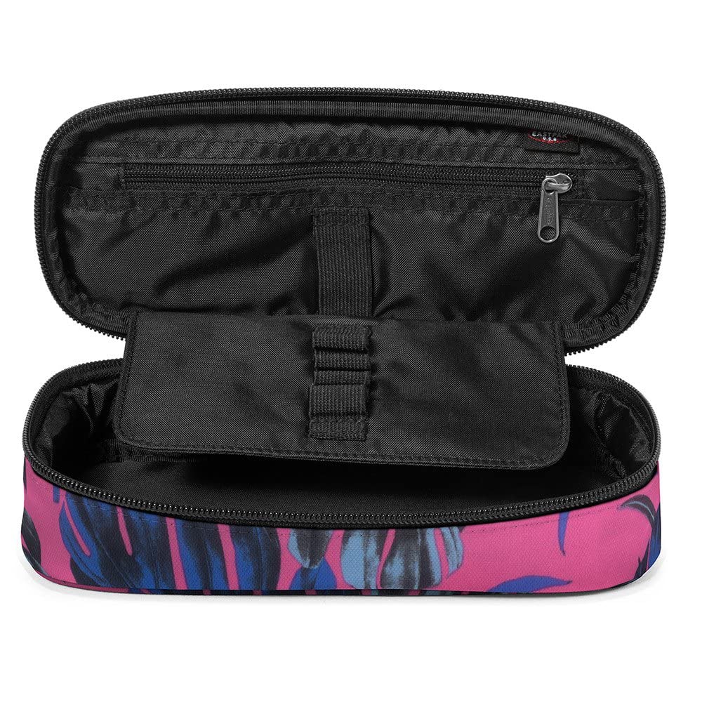 eastpak-oval-single-estuche-22-cm-rosa-brize-monstera-pink image 3
