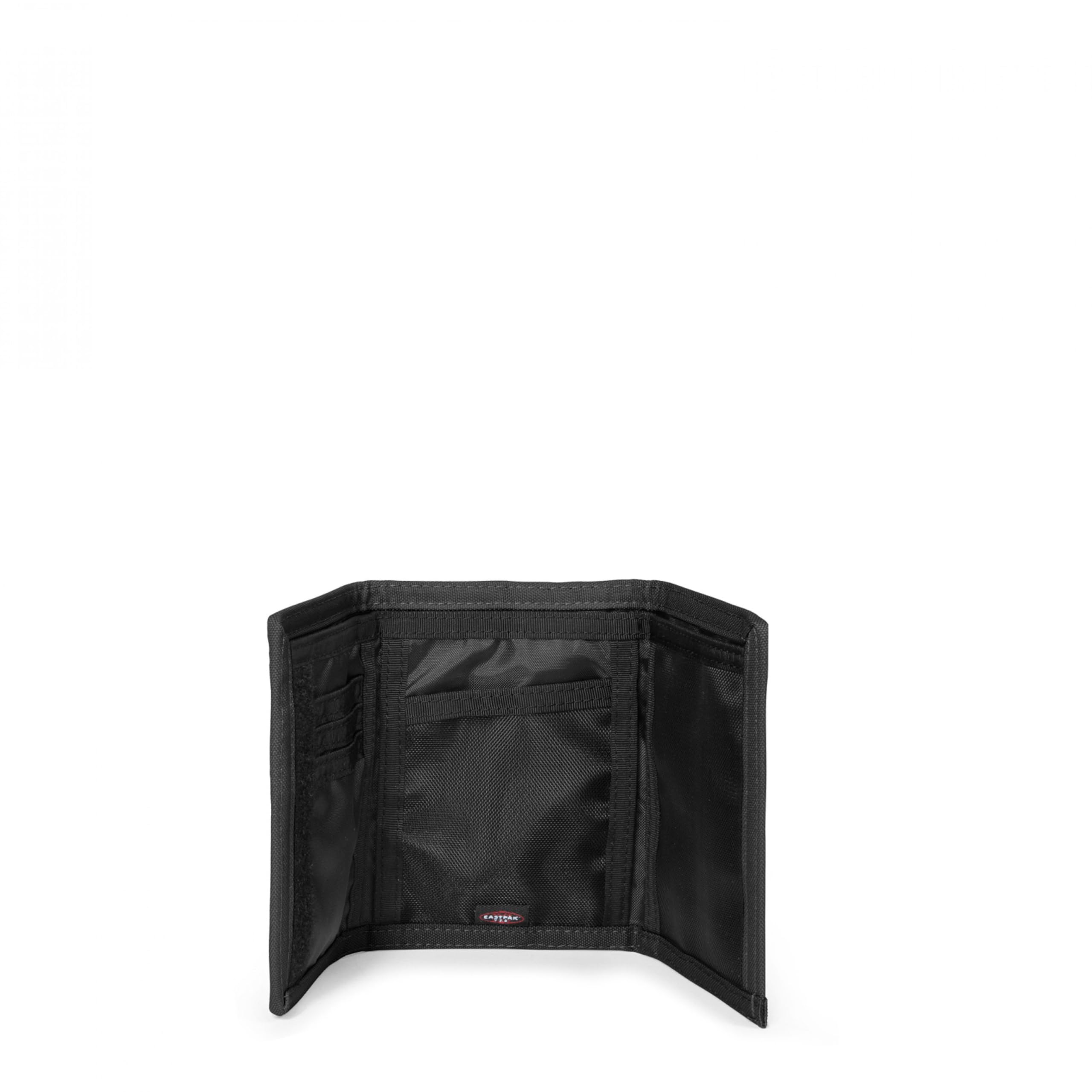eastpak-crew-single-billetera-black-cartera-cl-sica-de-3-pliegues-con-velcro-y-a image 2