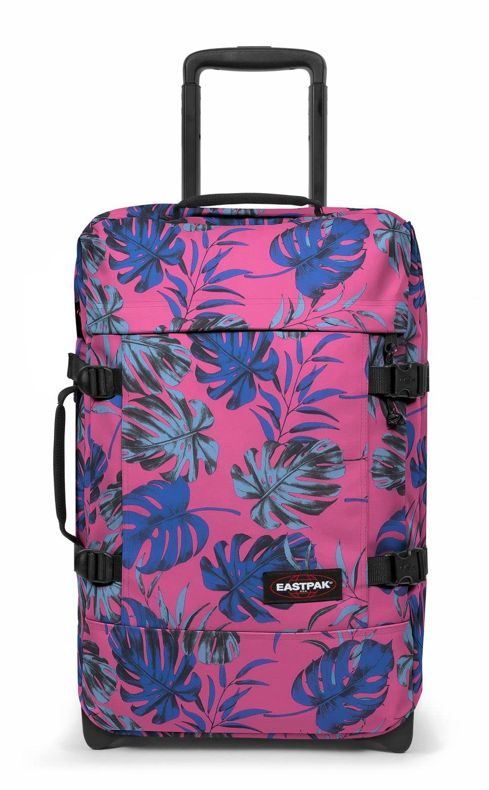 eastpak-tranverz-s-maleta-de-cabina-42-l-rosa-brize-monstera-pink-poli-ster-con- image 1
