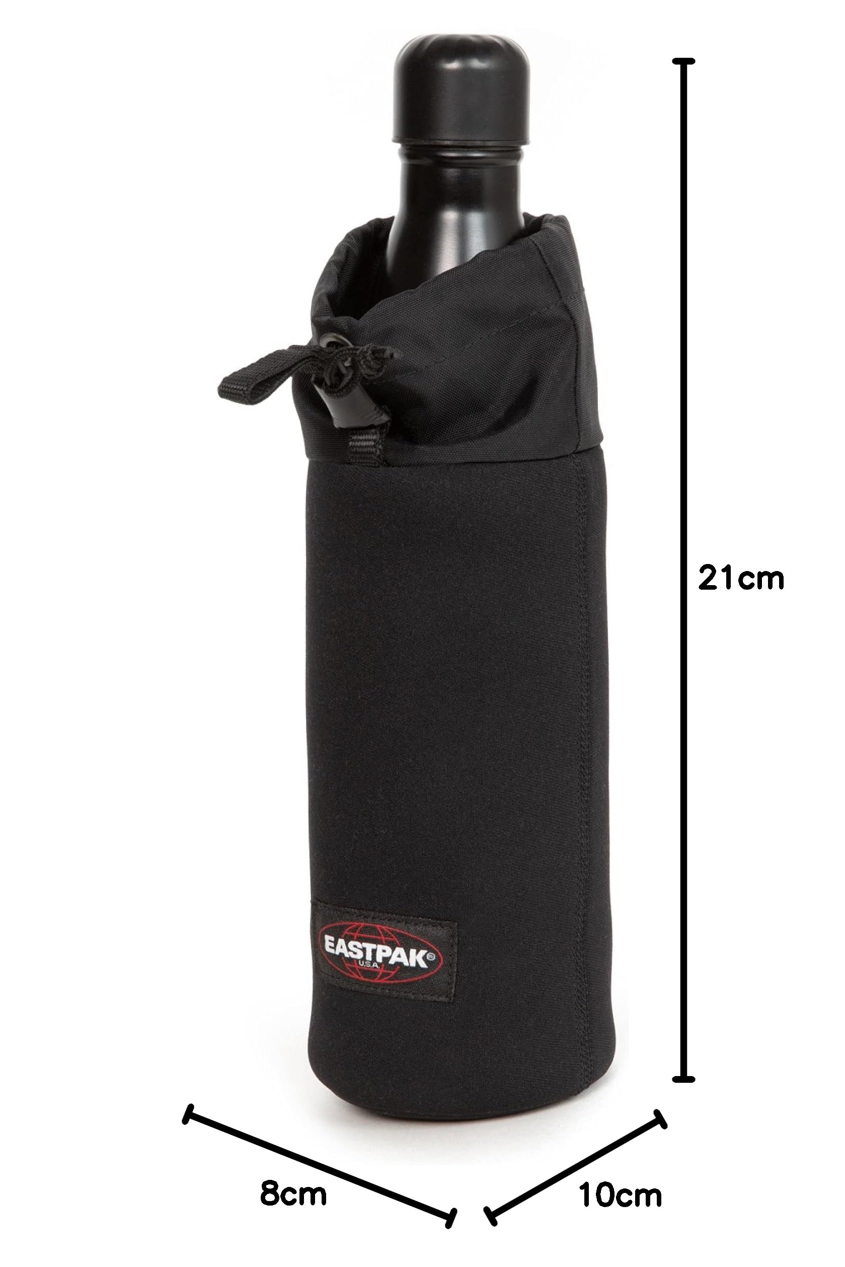 eastpak-musco-funda-para-botellas-1l-negro-black-portabotellas-aislante-con-cord image 4