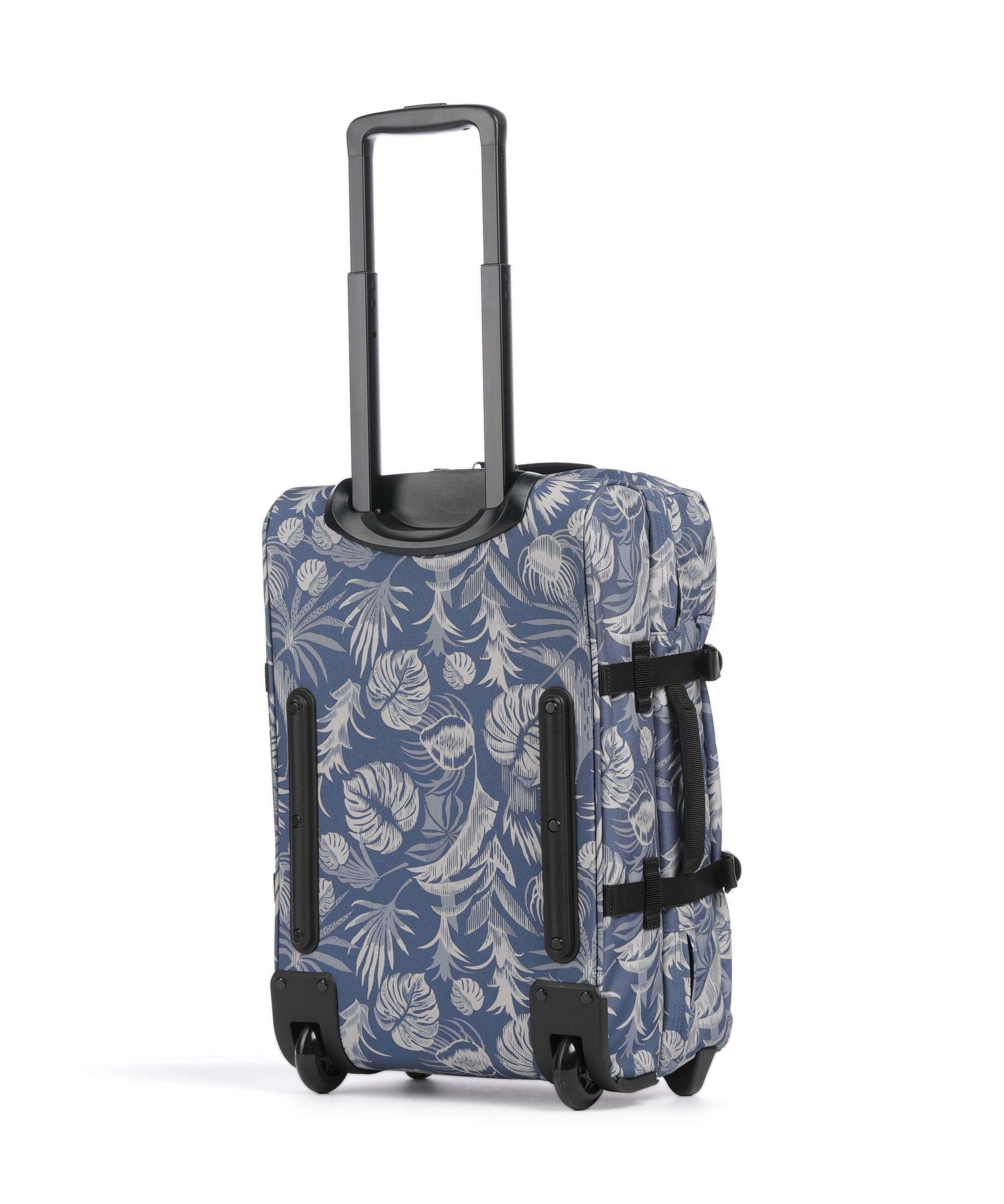eastpak-tranverz-s-bolsa-de-viaje-con-ruedas-azul-y-beige-equipaje-de-mano-con-c image 2