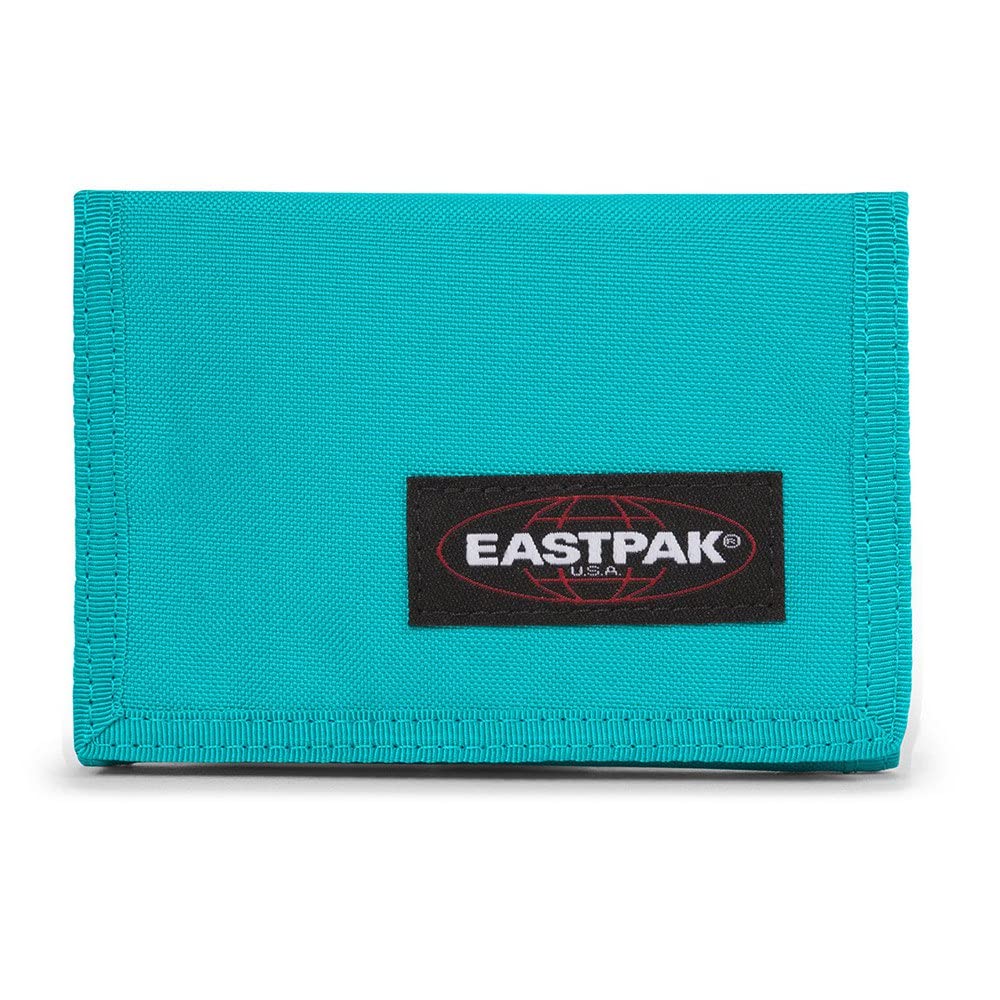eastpak-cartera-crew-single-13-cm-artic-aqua-azul-cartera-cl-sica-con-triple-cie image 1