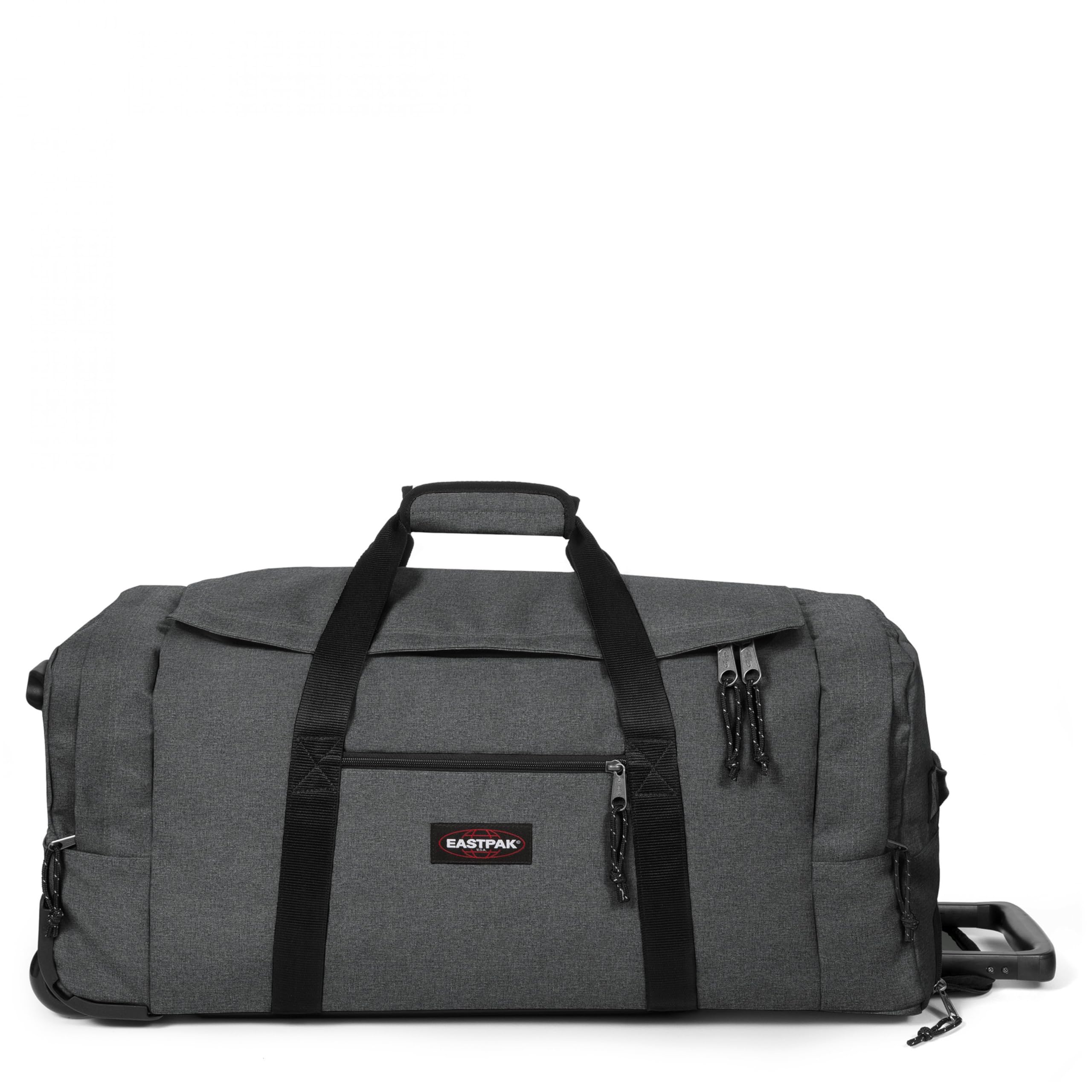 eastpak-leatherface-s-bolsa-de-viaje-41-l-negro-equipaje-de-cabina-con-ruedas image 8