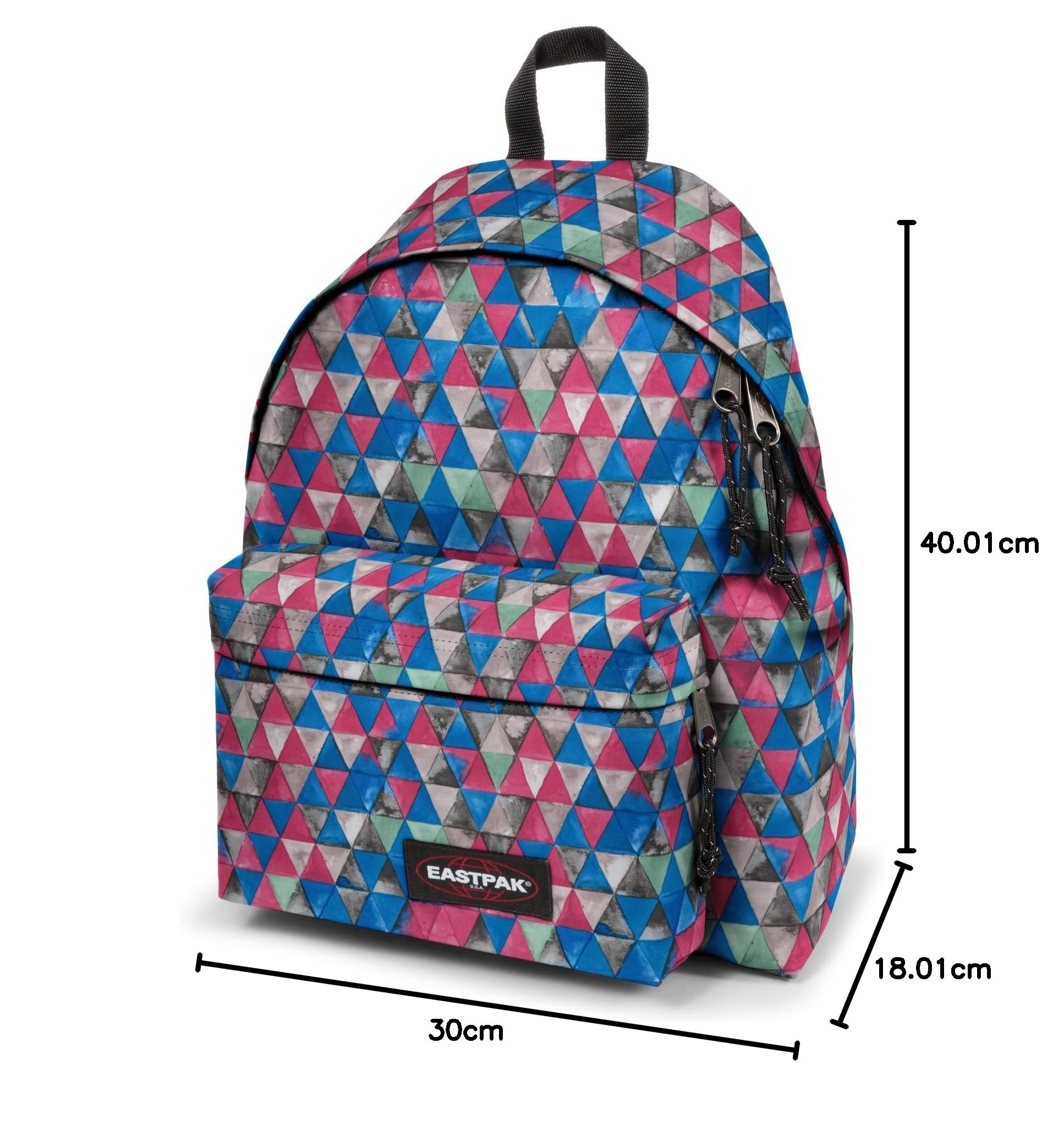 eastpak-padded-pak-r-mochila-casual-24l-40cm-azul-aqua-geo-may image 2