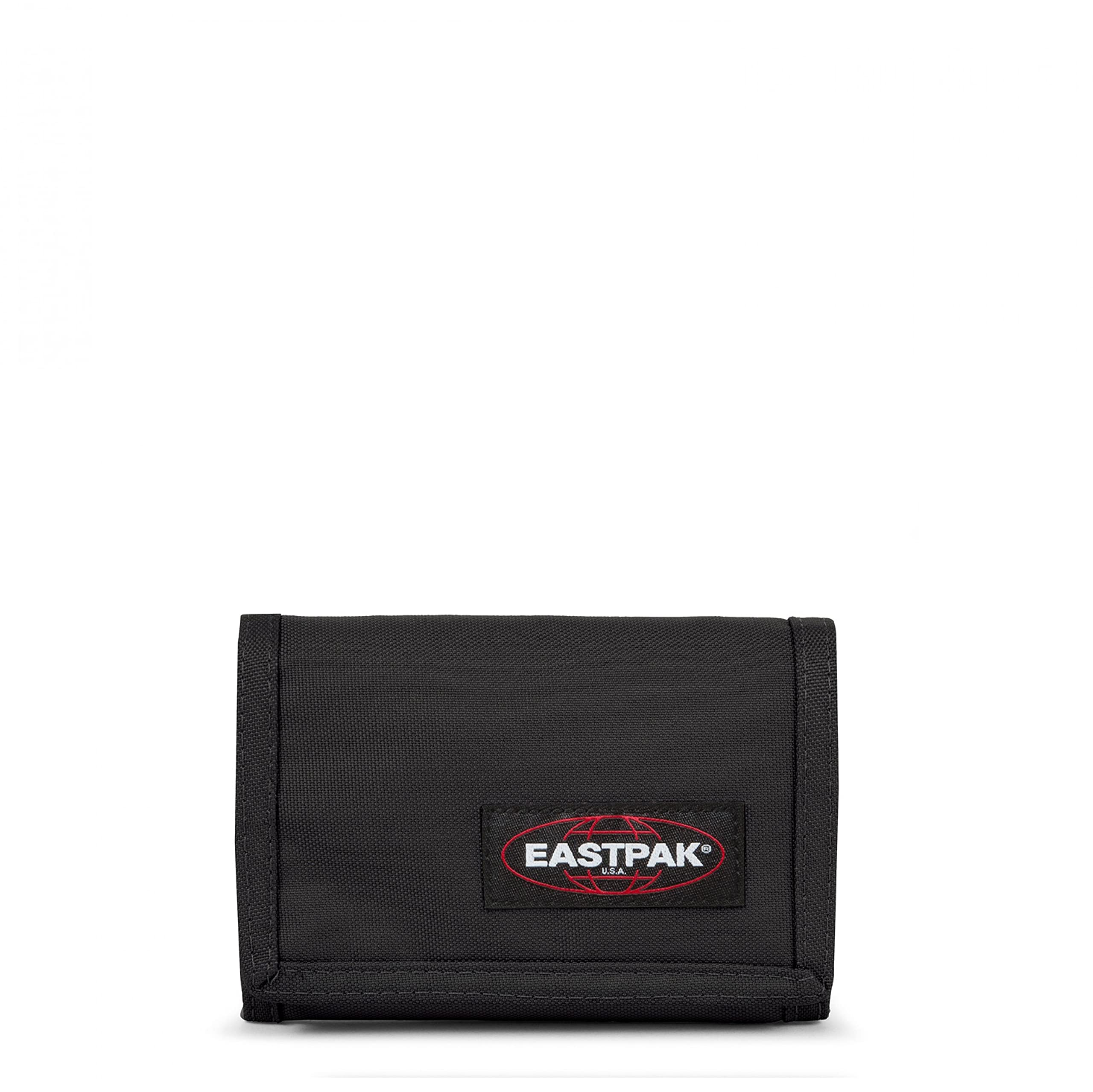 eastpak-crew-single-billetera-black-cartera-cl-sica-de-3-pliegues-con-velcro-y-a image 1