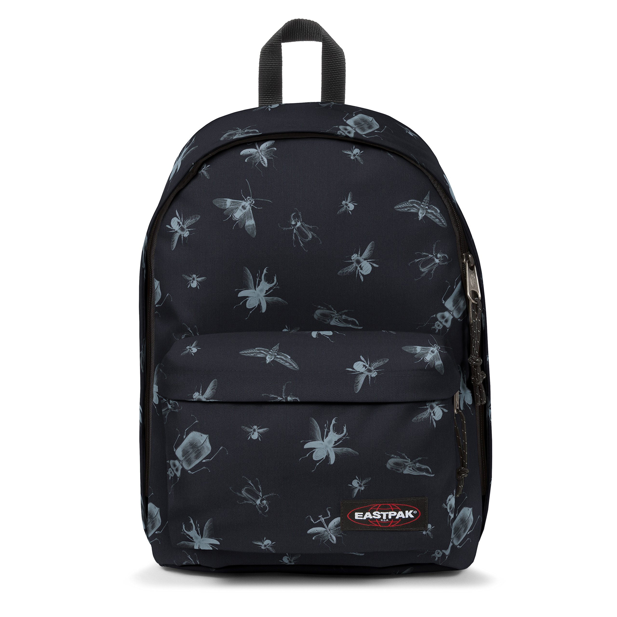 mochila-infantil-eastpak-out-of-office-27-l-negro-bugged-black-con-funda-para-po image 1
