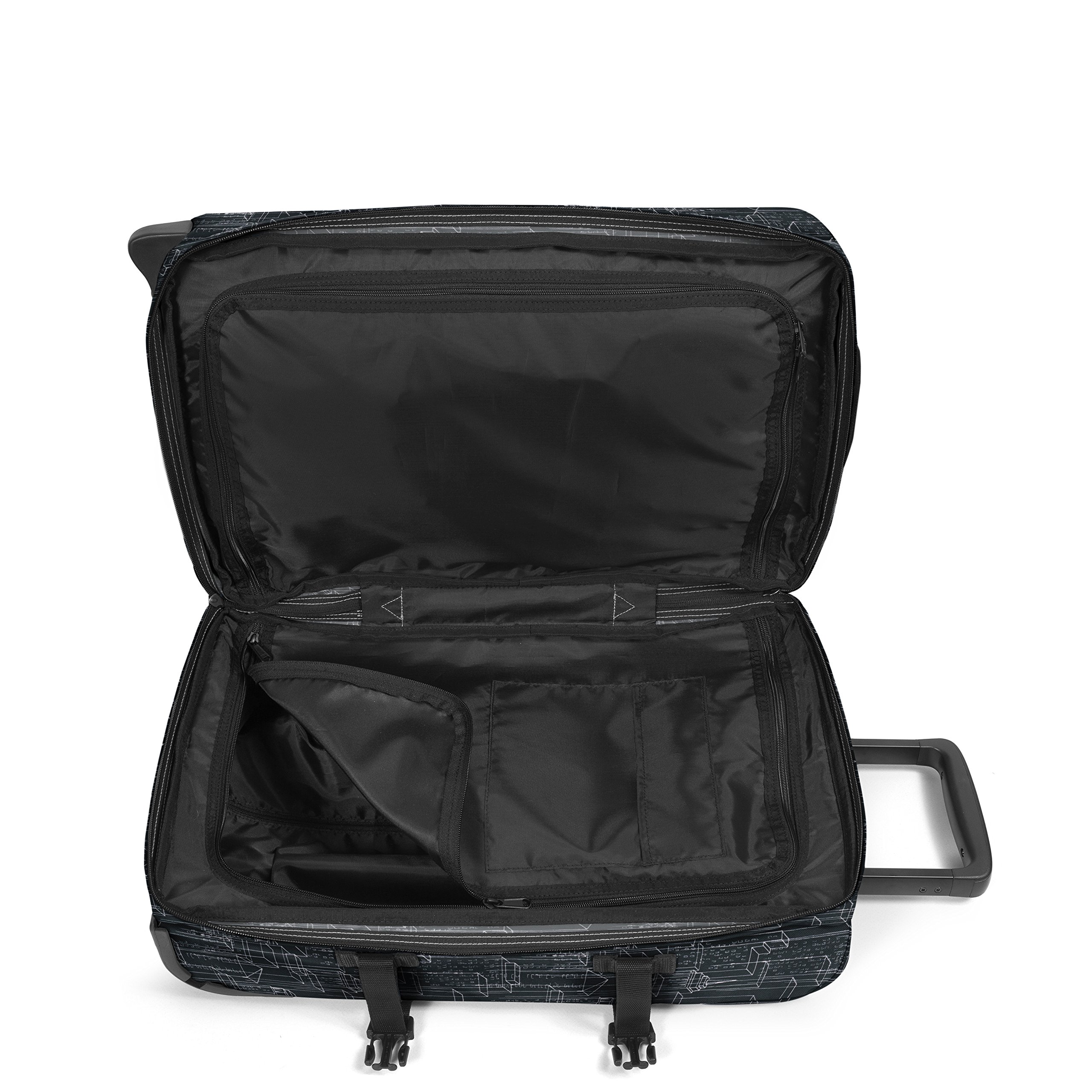 eastpak-tranverz-s-maleta-de-cabina-con-ruedas-42-litros-negro-equipaje-de-mano image 3