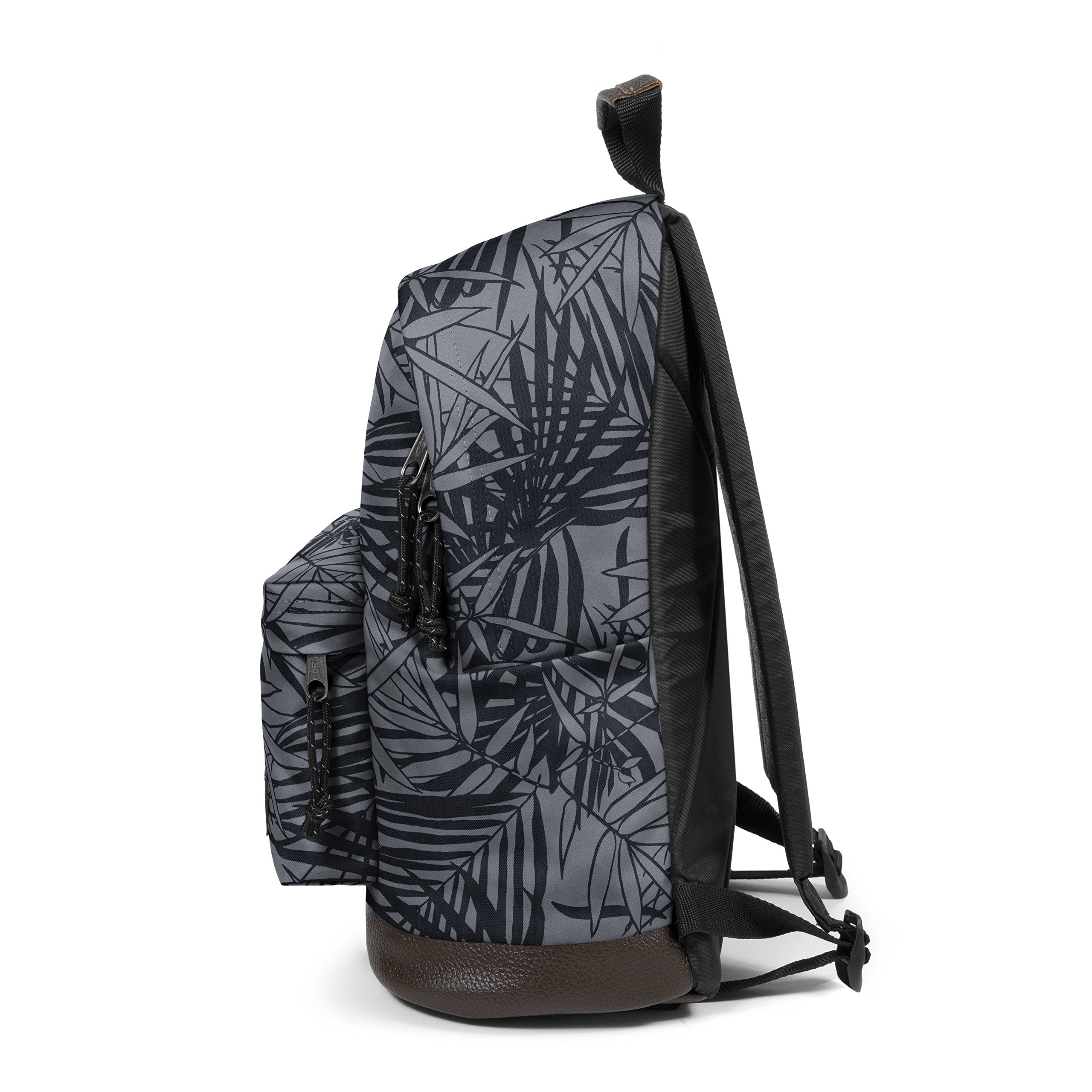 eastpak-wyoming-mochila-24-l-negro-leaves-black-base-de-piel-y-port-til-13 image 6