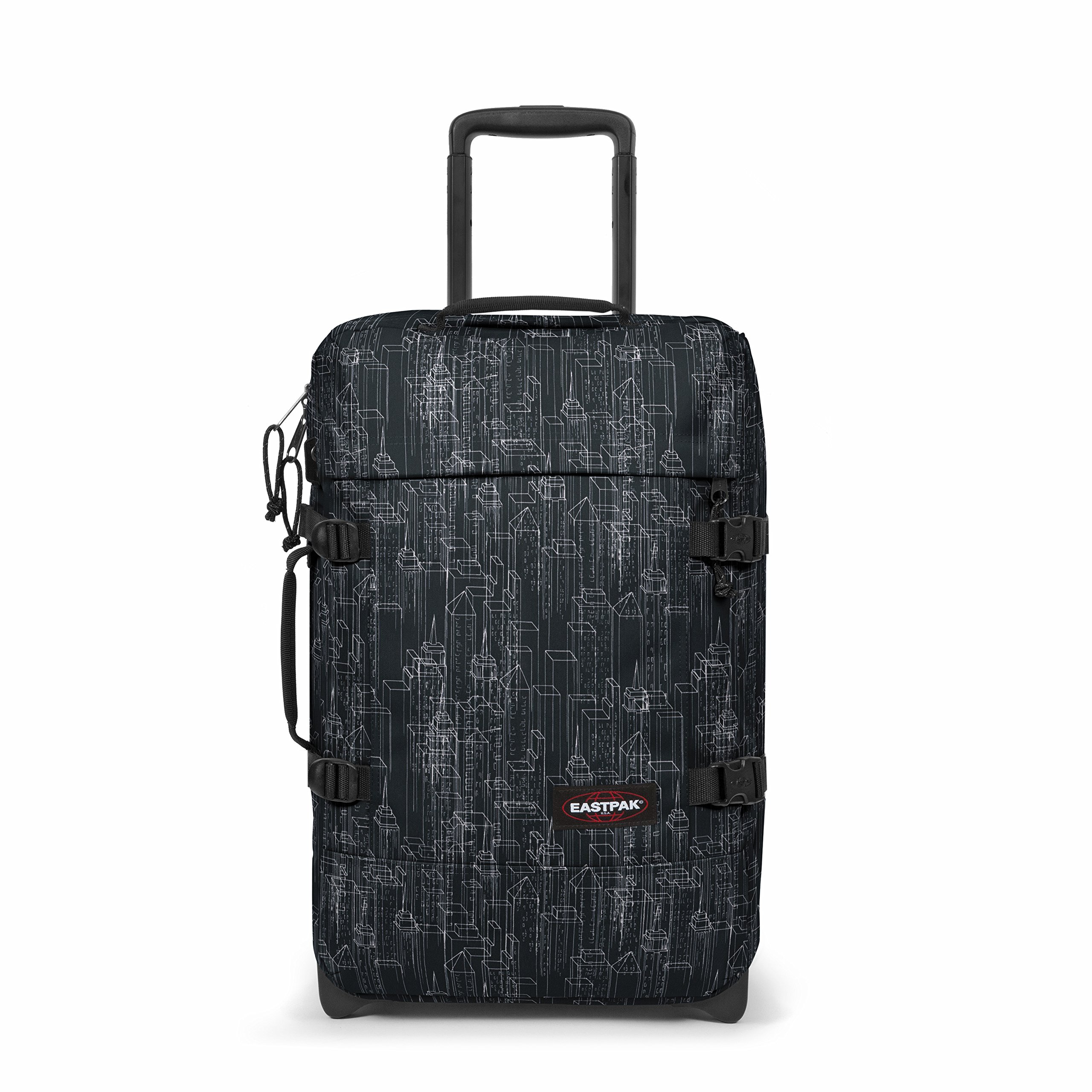 eastpak-tranverz-s-maleta-de-cabina-con-ruedas-42-litros-negro-equipaje-de-mano image 1