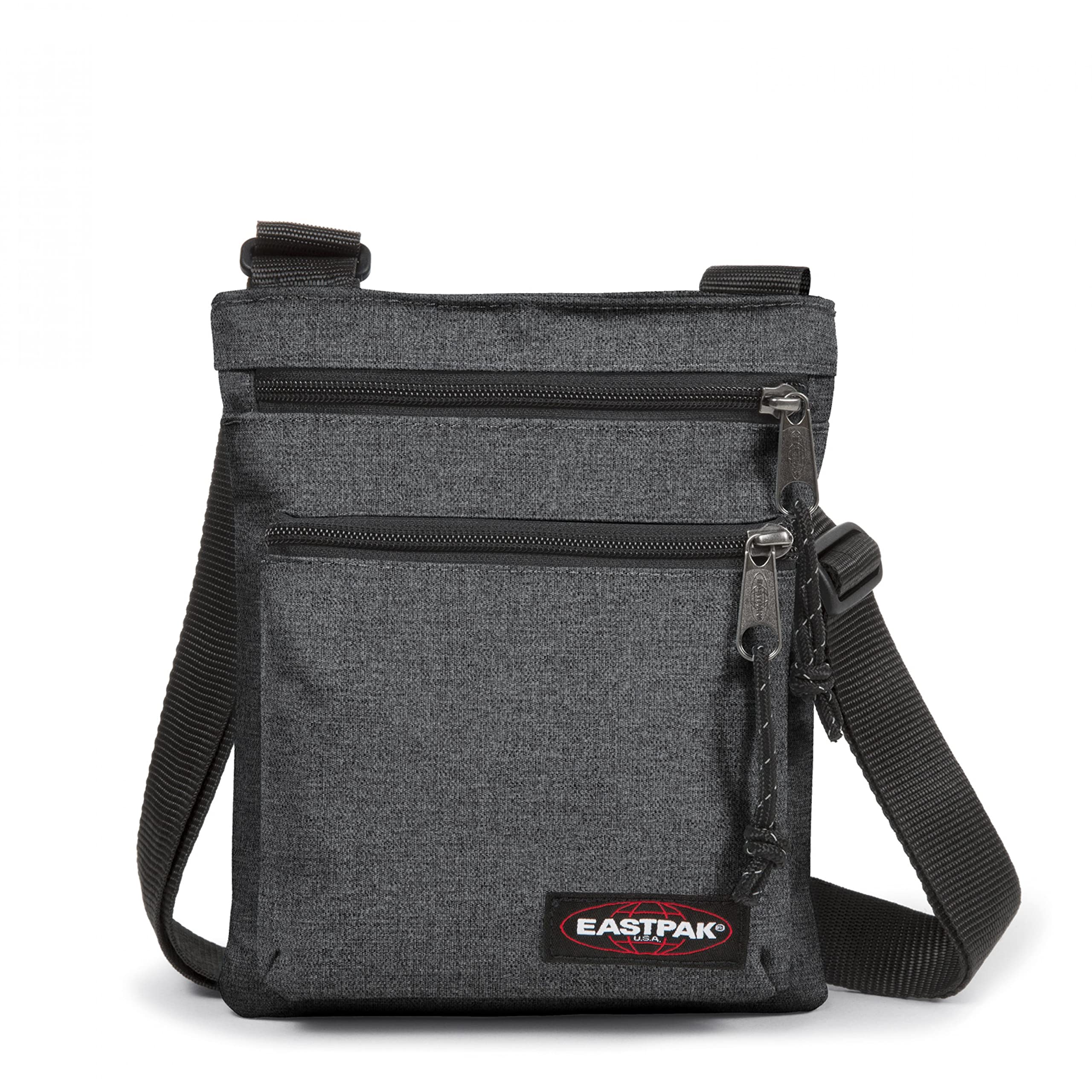 eastpak-rusher-bandolera-1-5-l-black-denim-gris image 1