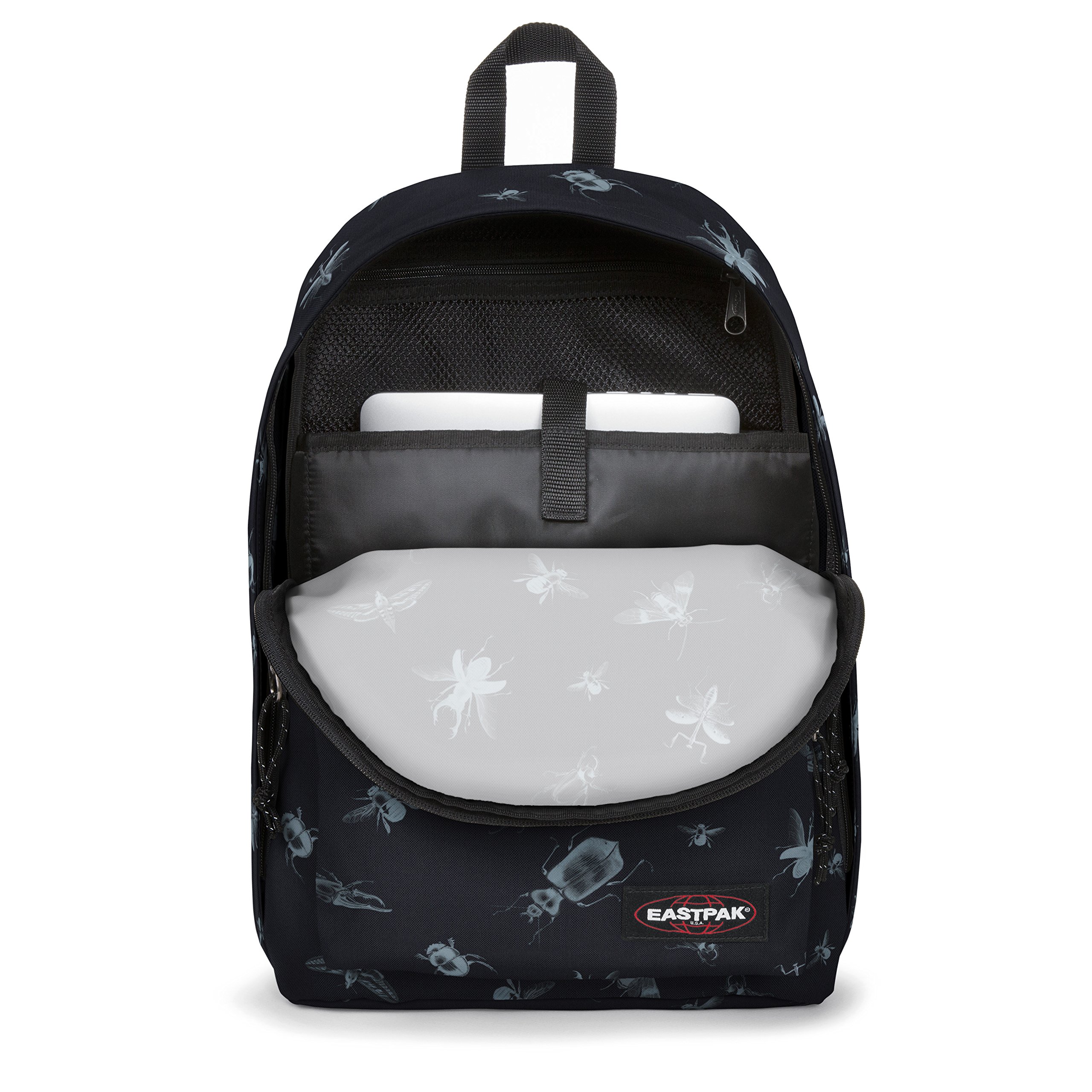 mochila-infantil-eastpak-out-of-office-27-l-negro-bugged-black-con-funda-para-po image 2