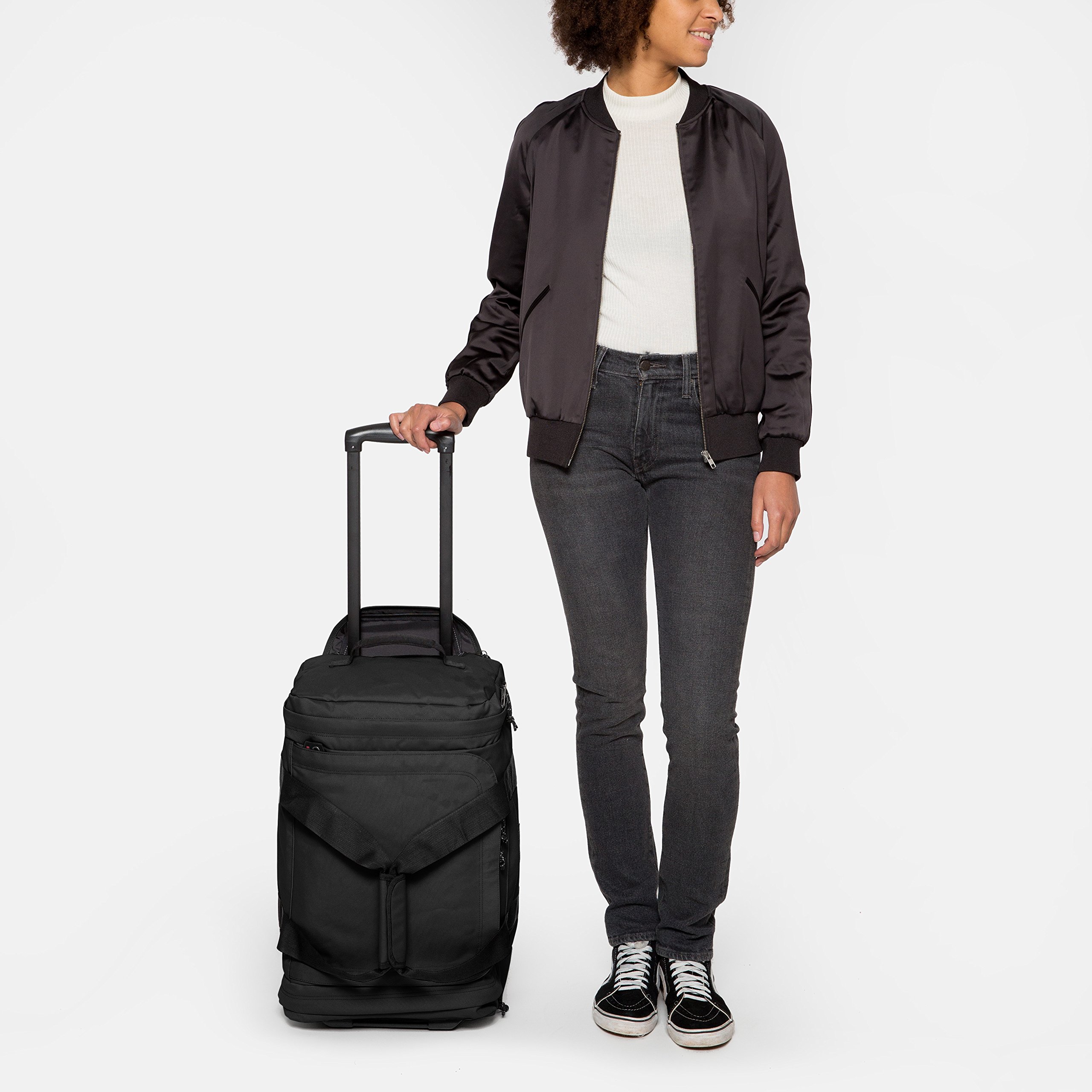 eastpak-leatherface-s-equipaje-de-ruedas-55-cm-38-l-negro-black image 3