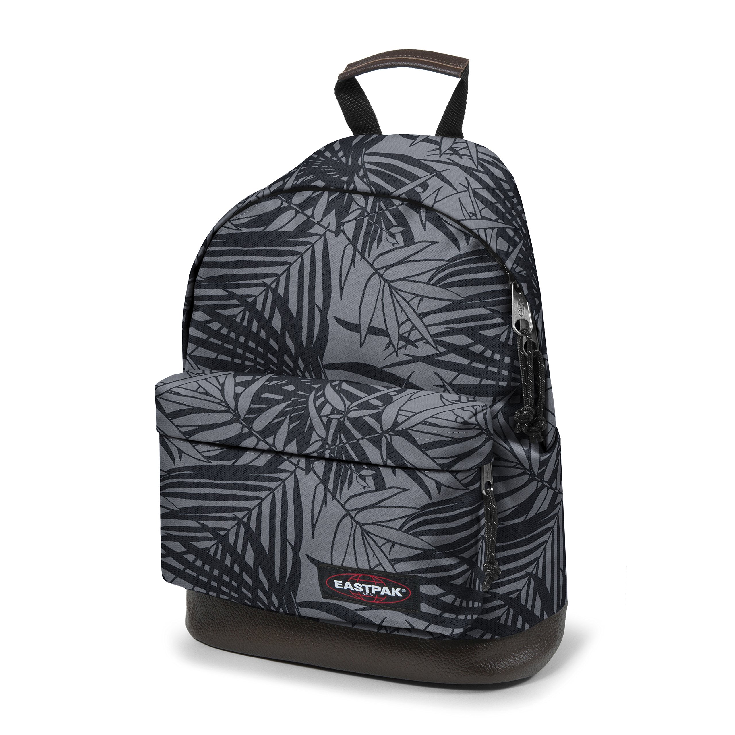 eastpak-wyoming-mochila-24-l-negro-leaves-black-base-de-piel-y-port-til-13 image 5