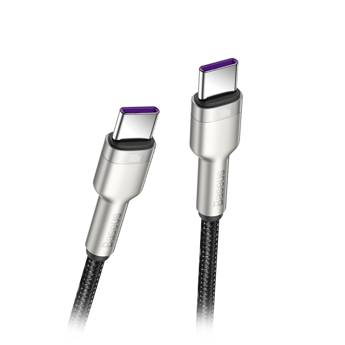 baseus-cafule-usb-c-to-usb-c-cable-100w-6-6-ft-2-pack-cable-usb-c-de-100w-2-metr image 2