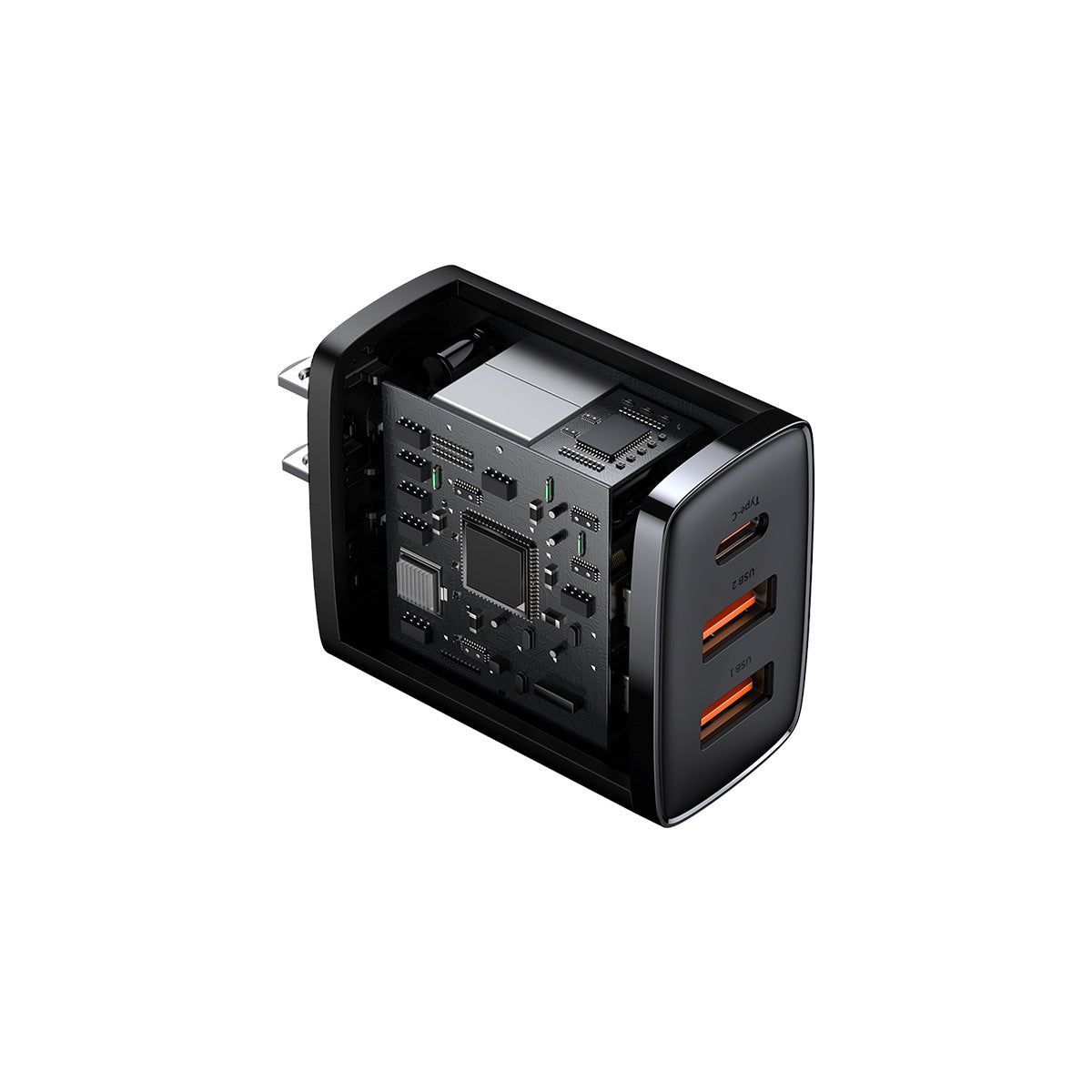 baseus-compact-3-ports-fast-charger-30w image 7