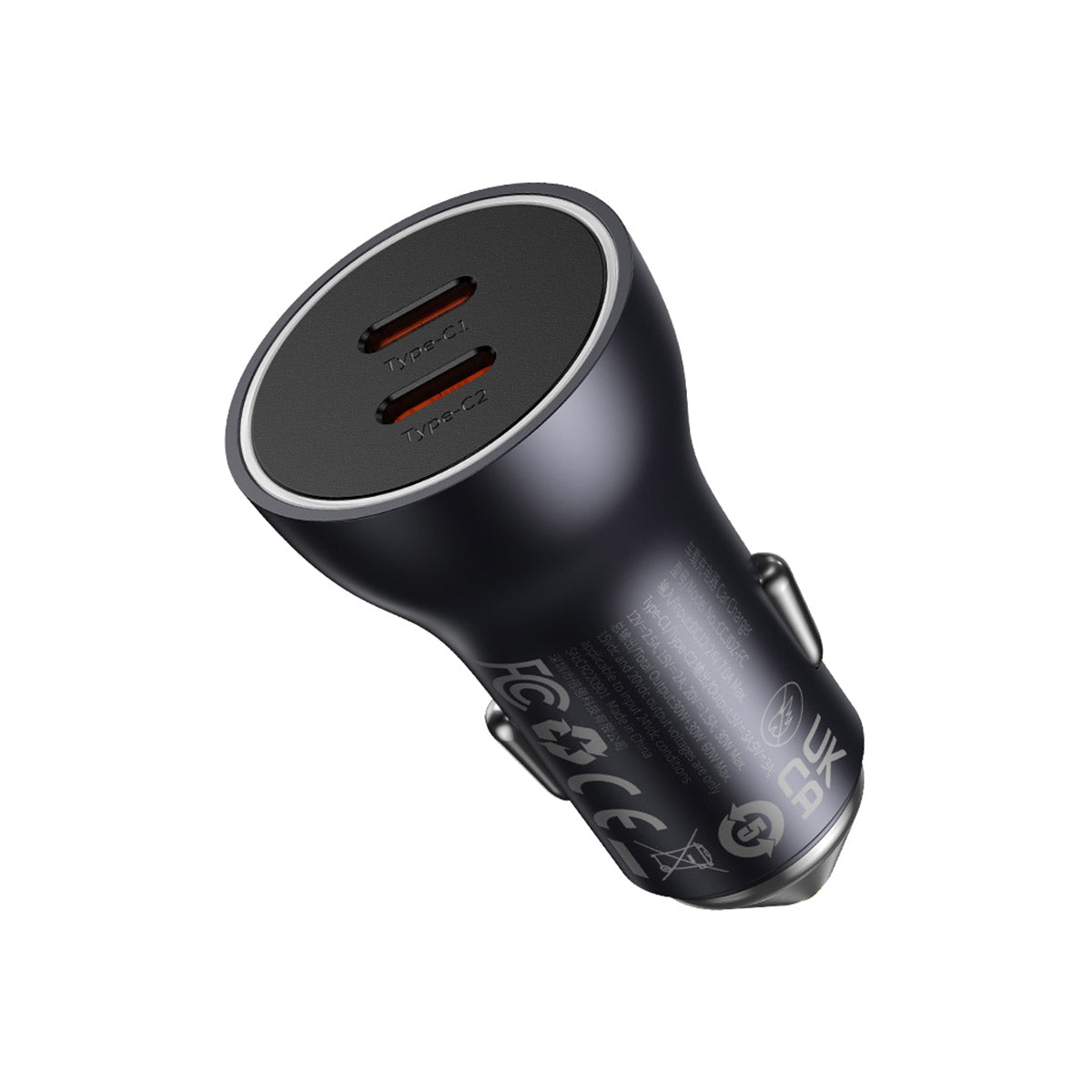 baseus-cargador-de-coche-dual-usb-c-60w image 4