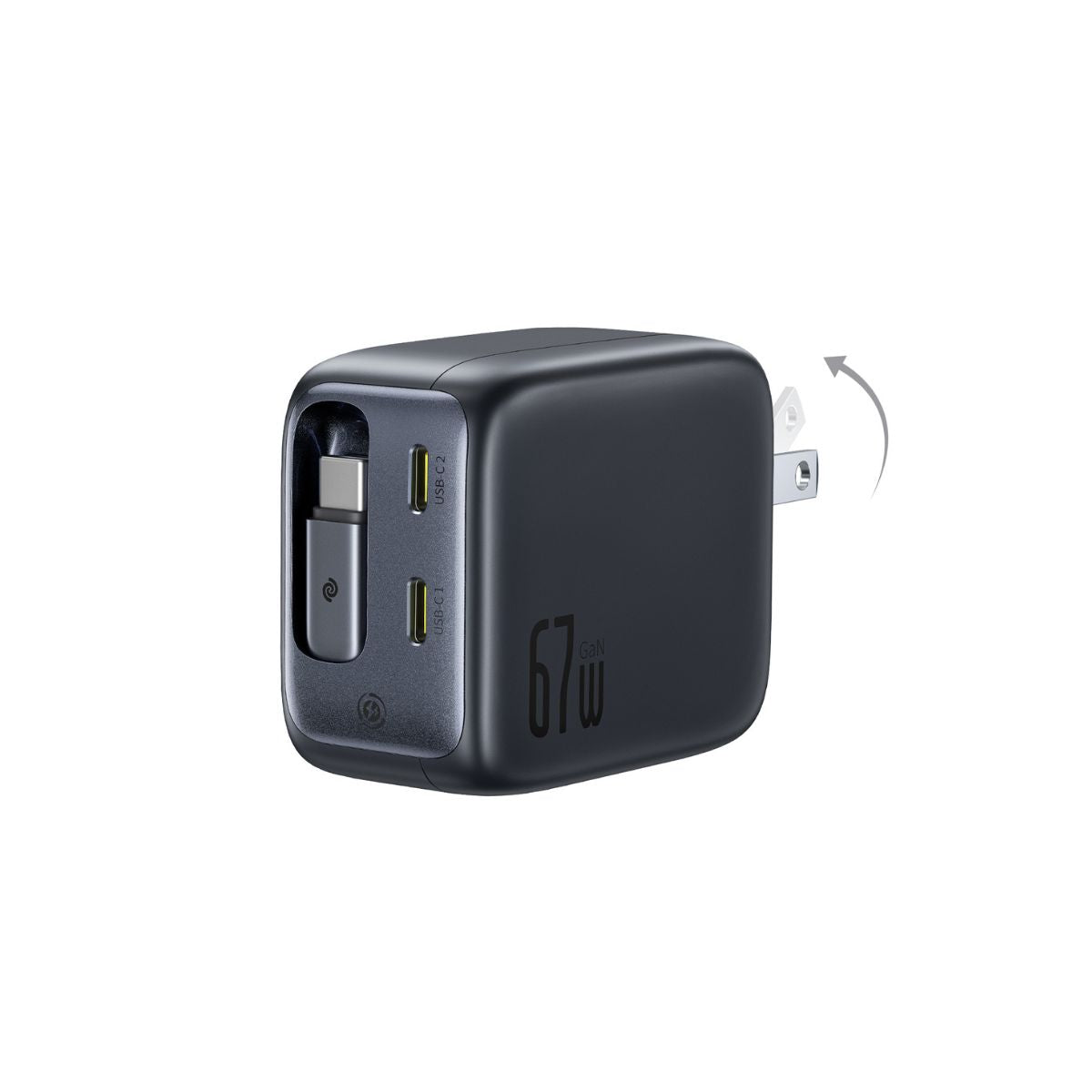 baseus-enercore-cj11-cargador-usb-c-67w-con-cable-retr-ctil image 1
