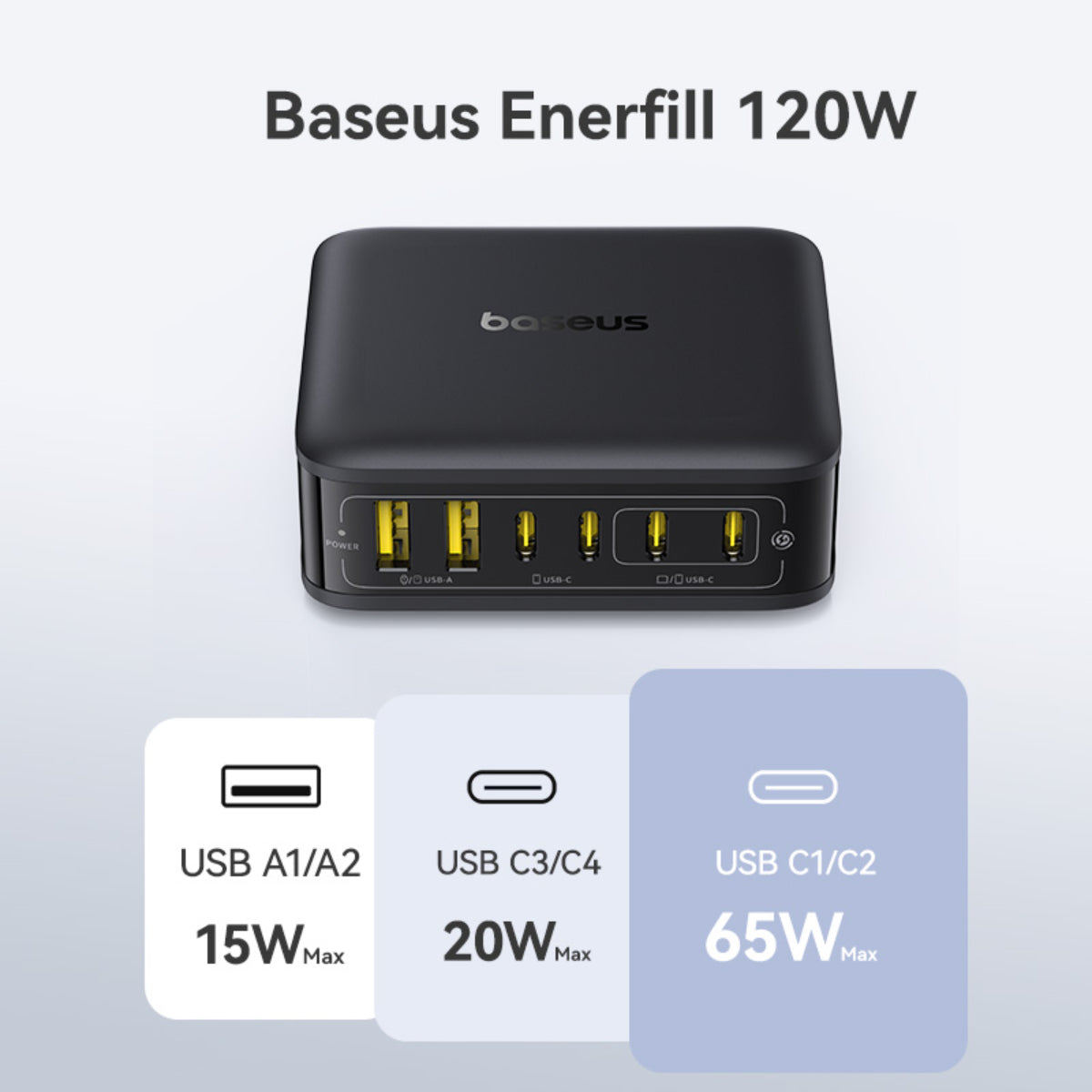 baseus-enerfill-fh21-estaci-n-de-carga-4c-2u-120w image 7