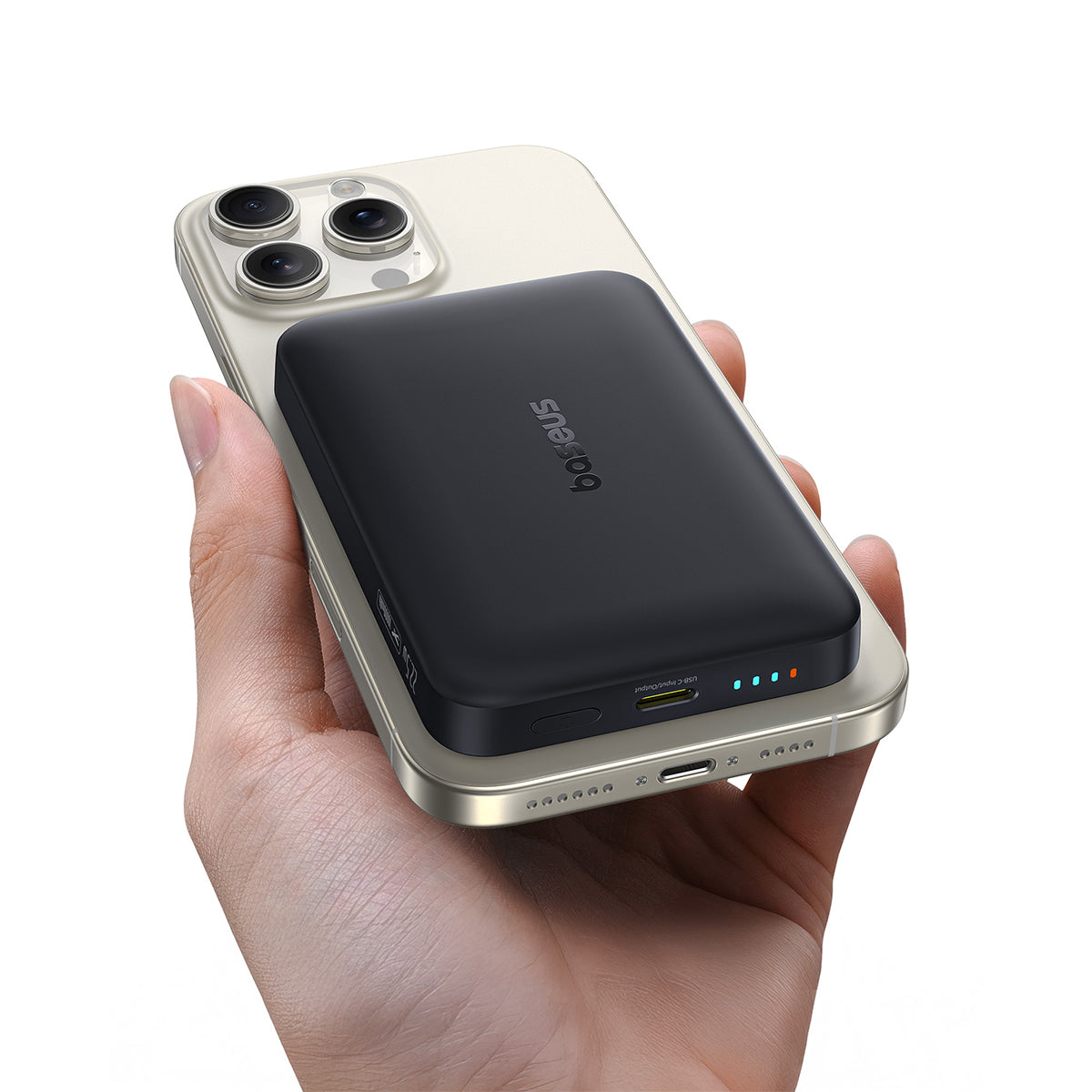 baseus-enerfill-fm11-magnetic-power-bank-10000mah-22-5w-wireless-charging-for-ip image 7