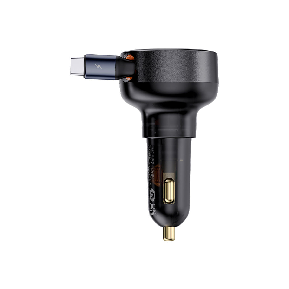 baseus-enjoyment-pro-retractable-usb-c-car-charger-60w-cargador-coche-retr-ctil image 3