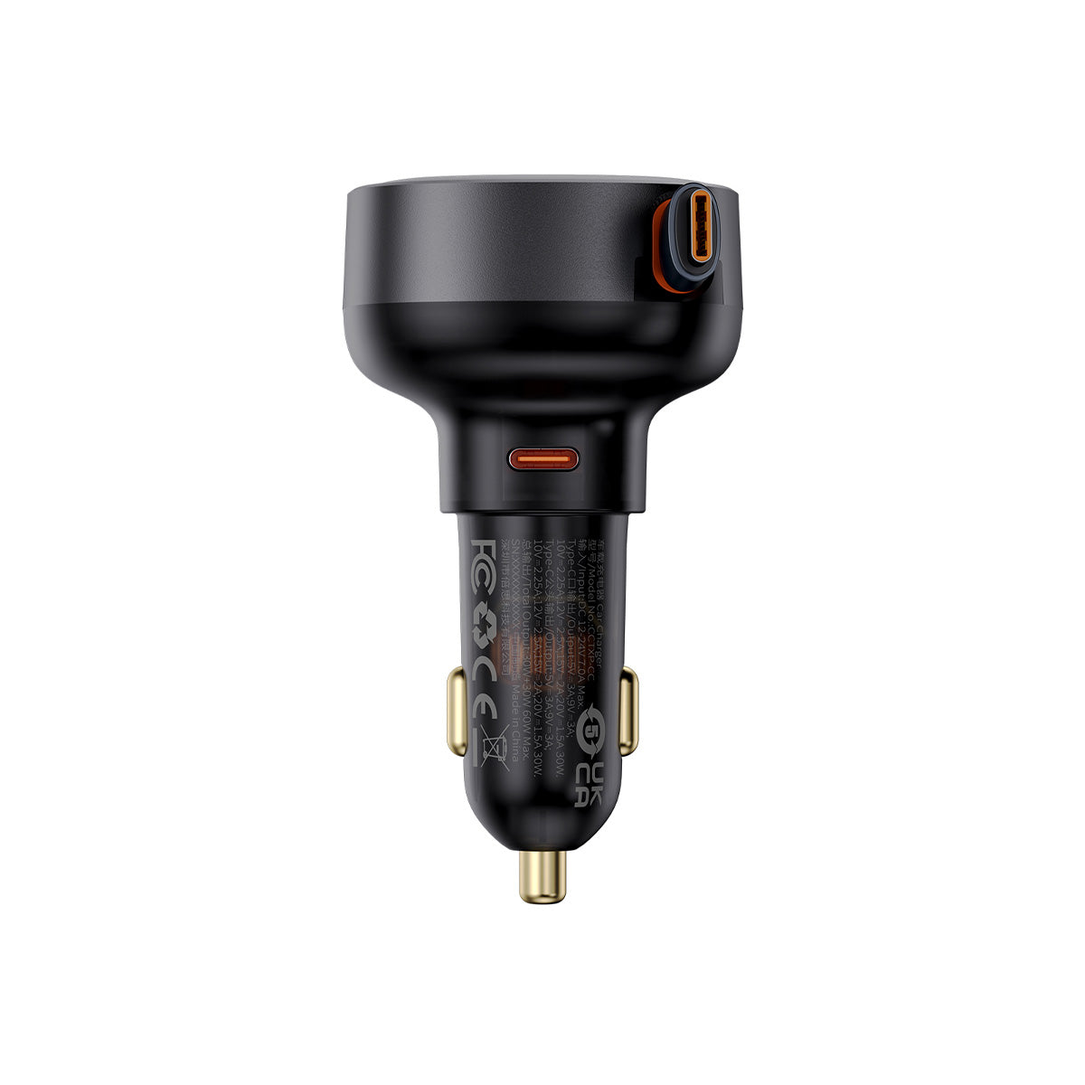 baseus-enjoyment-pro-retractable-usb-c-car-charger-60w-cargador-coche-retr-ctil image 6