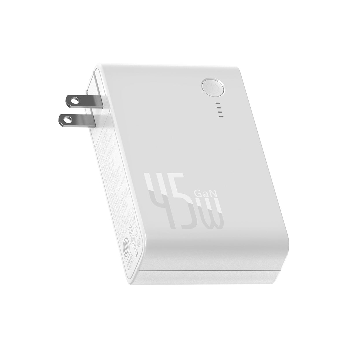 baseus-gan-2-en-1-power-bank-45w-10000mah-cargador-pared-y-port-til image 2