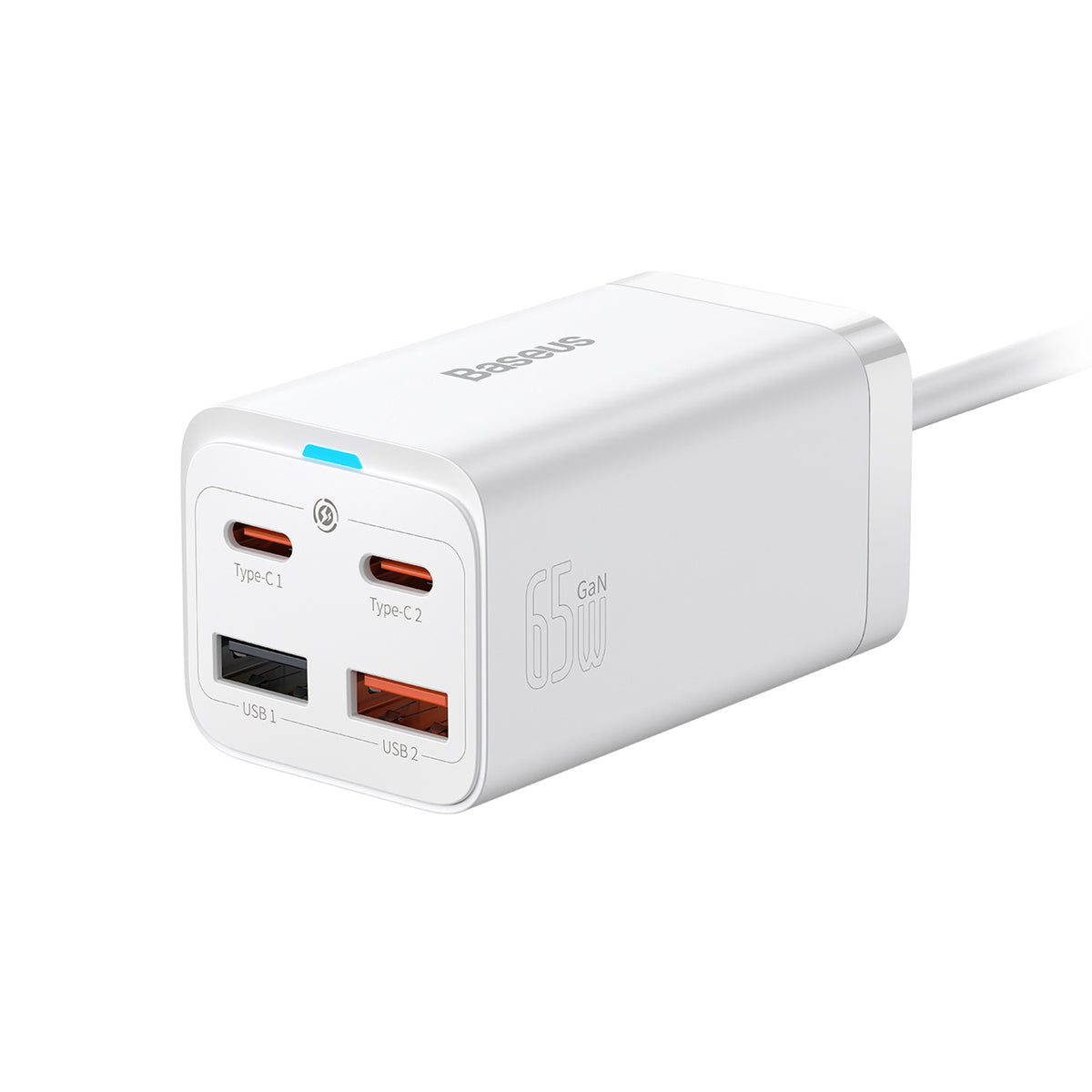 baseus-gan3-pro-4-puertos-cargador-de-escritorio-65w image 4