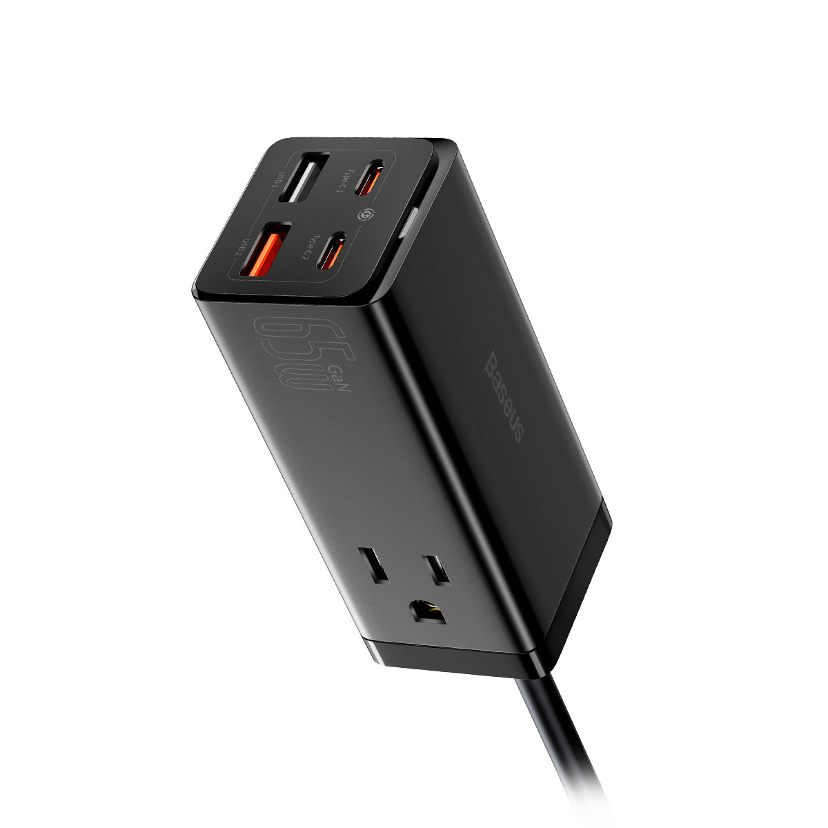 baseus-gan3-pro-6-puertos-regleta-de-enchufes-con-carga-r-pida-65w image 2