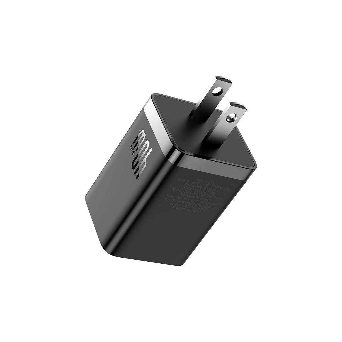 baseus-gan5-pro-dual-usb-c-cargador-40w-compacto-y-r-pido-para-iphone-y-android image 2