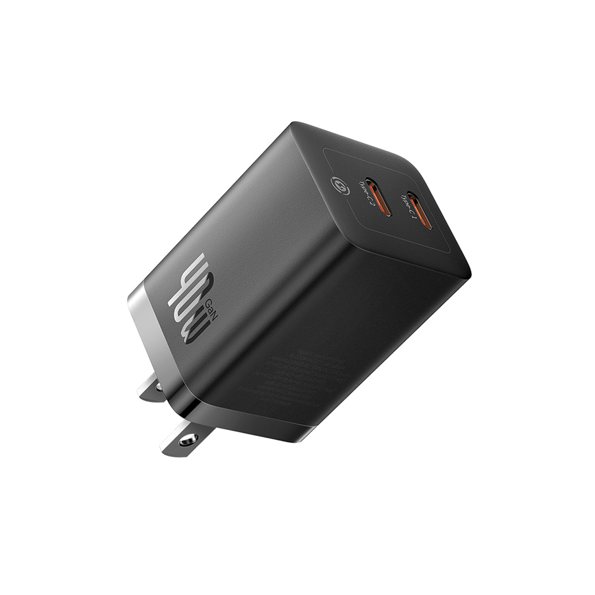 baseus-gan5-pro-dual-usb-c-cargador-40w-compacto-y-r-pido-para-iphone-y-android image 5