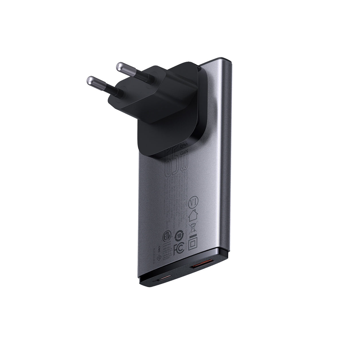 baseus-gan5-pro-usb-c-travel-adapter-65w-compact-charger-with-us-uk-eu-plugs-fas image 3