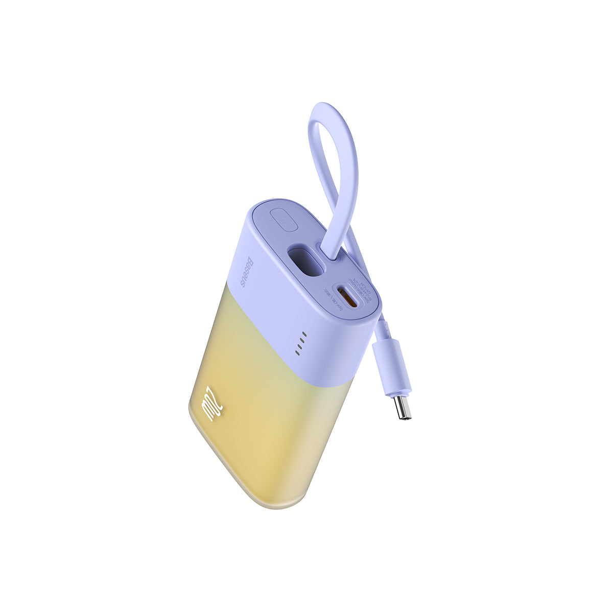 baseus-popsicle-power-bank-20w-5200mah-con-cable-usb-c-integrado image 6
