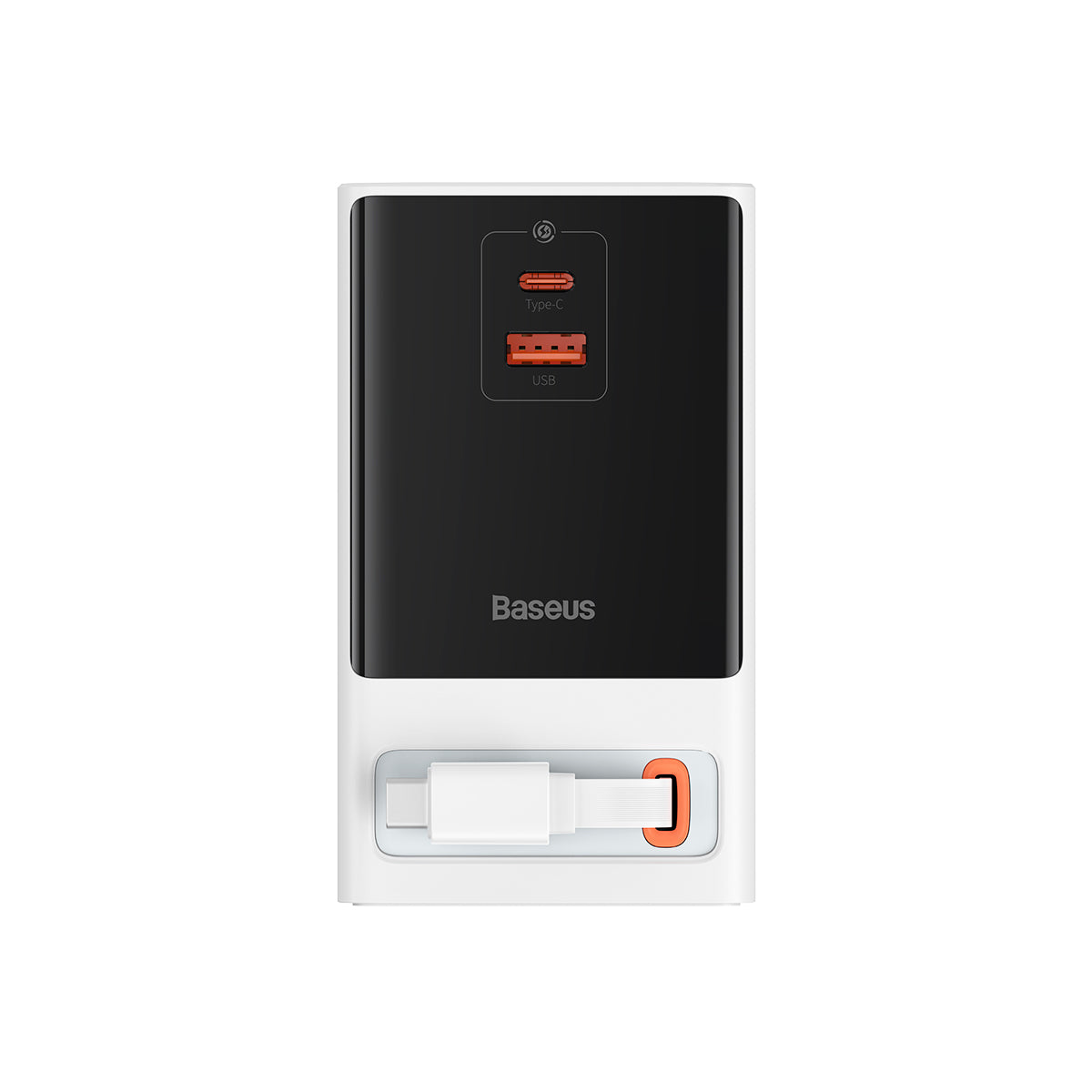 baseus-powercombo-6-en-1-estaci-n-de-carga-65w-blanca-con-cable-retr-ctil image 5