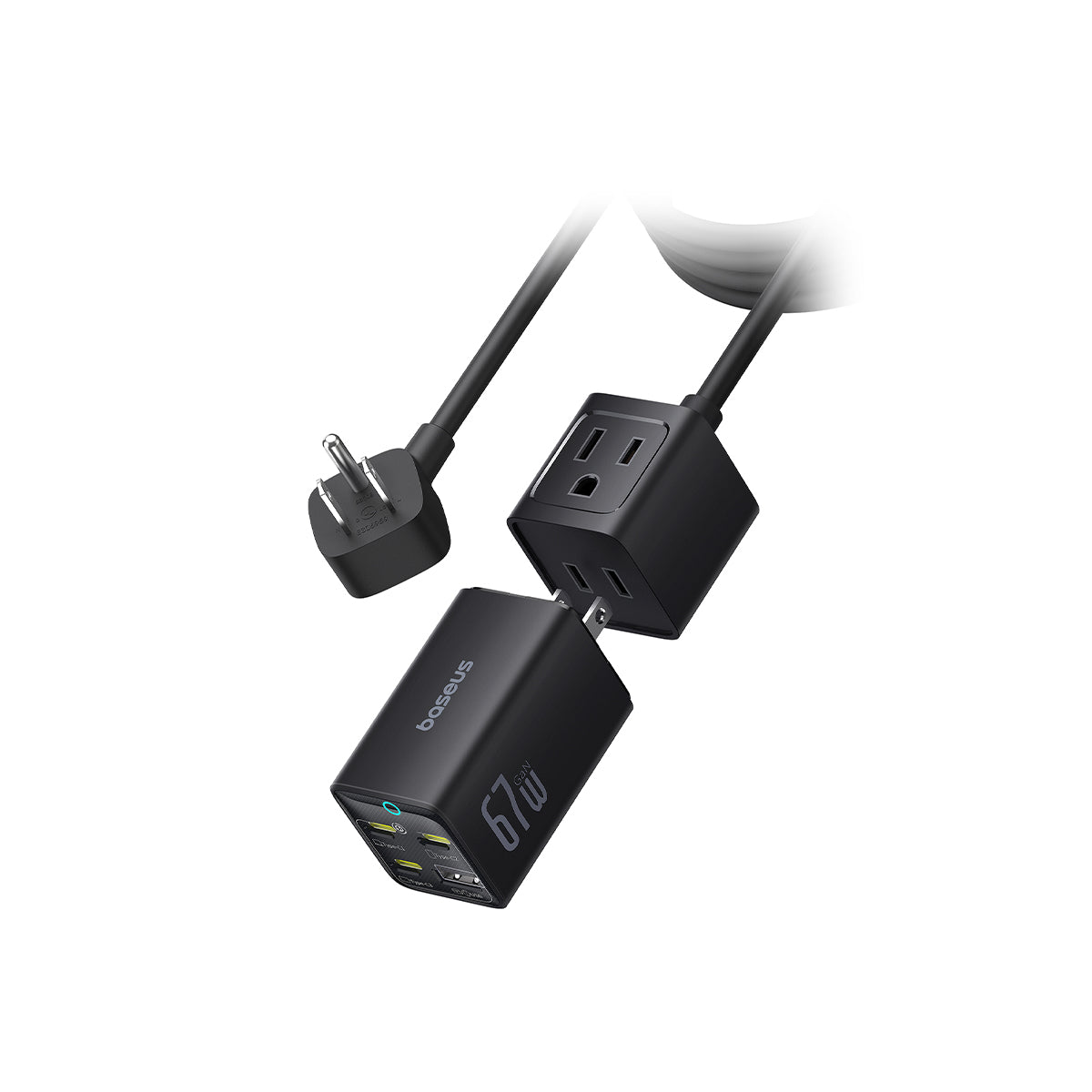 baseus-powercombo-mini-power-strip-ac-1u-3c-67w image 3