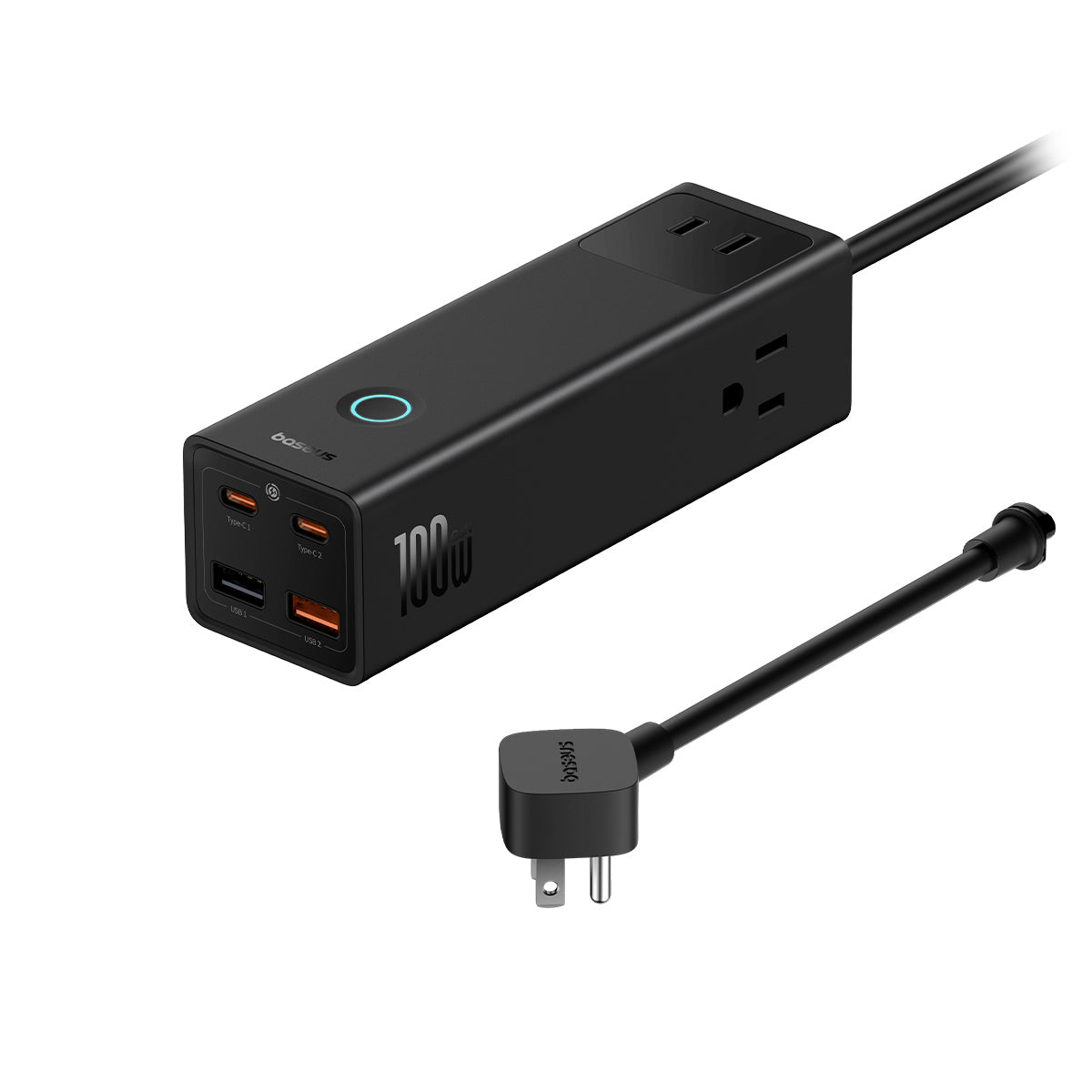 baseus-powercombo-pro-regleta-con-7-puertos-100w image 1