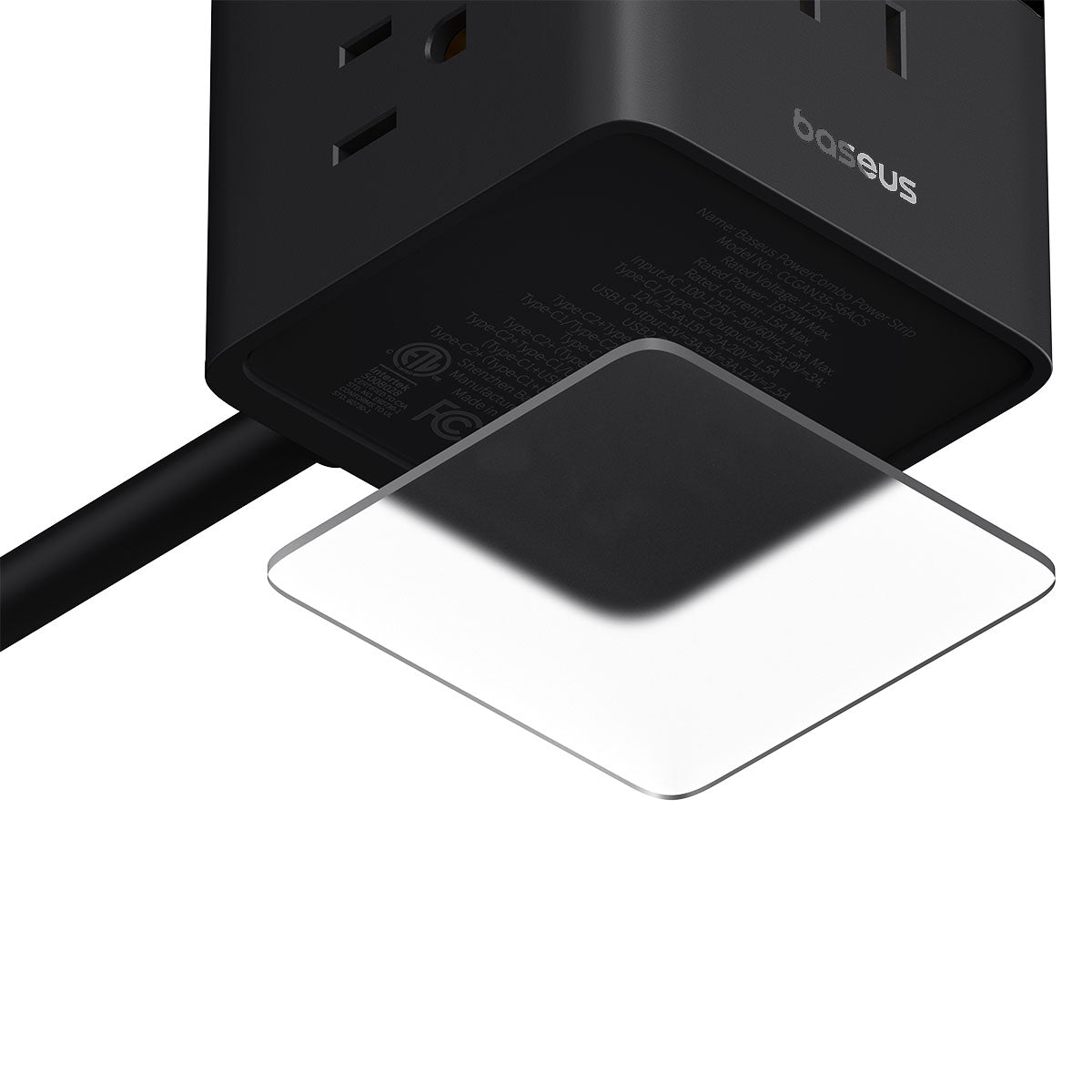 baseus-powercombo-tower-10-en-1-estaci-n-de-carga-35w-con-protecci-n image 6