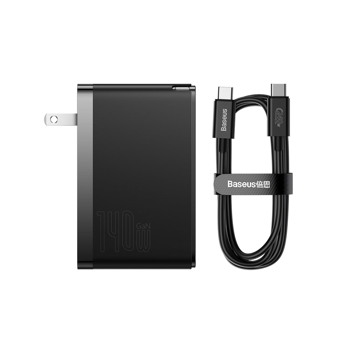 baseus-powermega-cargador-usb-c-de-3-puertos-140w-gan image 8