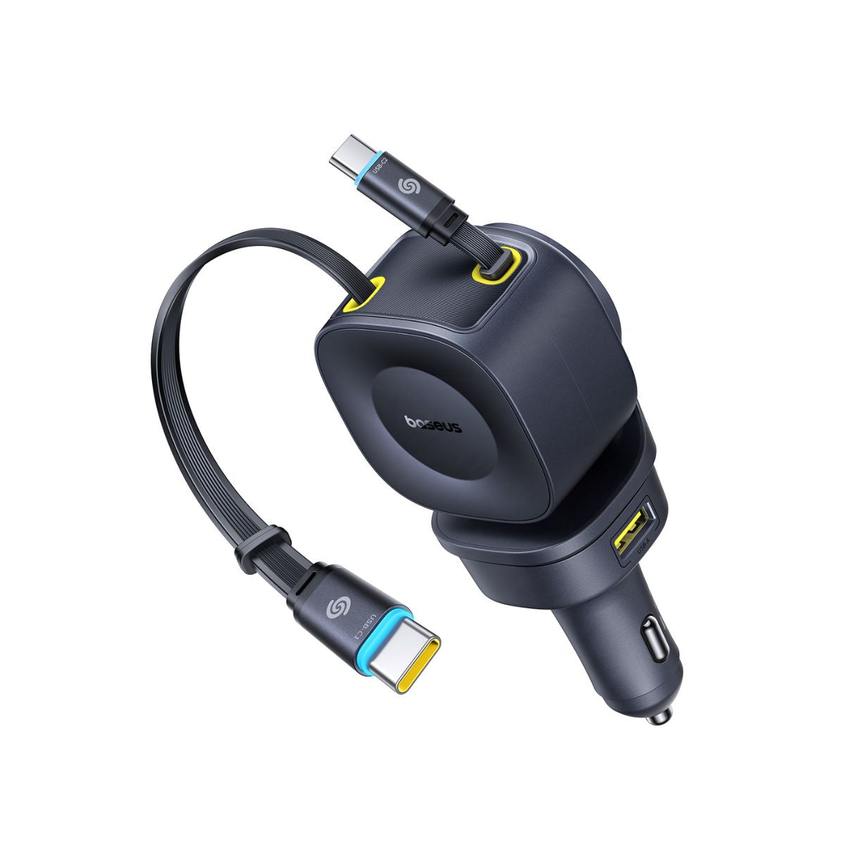 baseus-primetrip-vr2-max-cargador-de-coche-con-cable-retr-ctil-3c-u-163w image 5