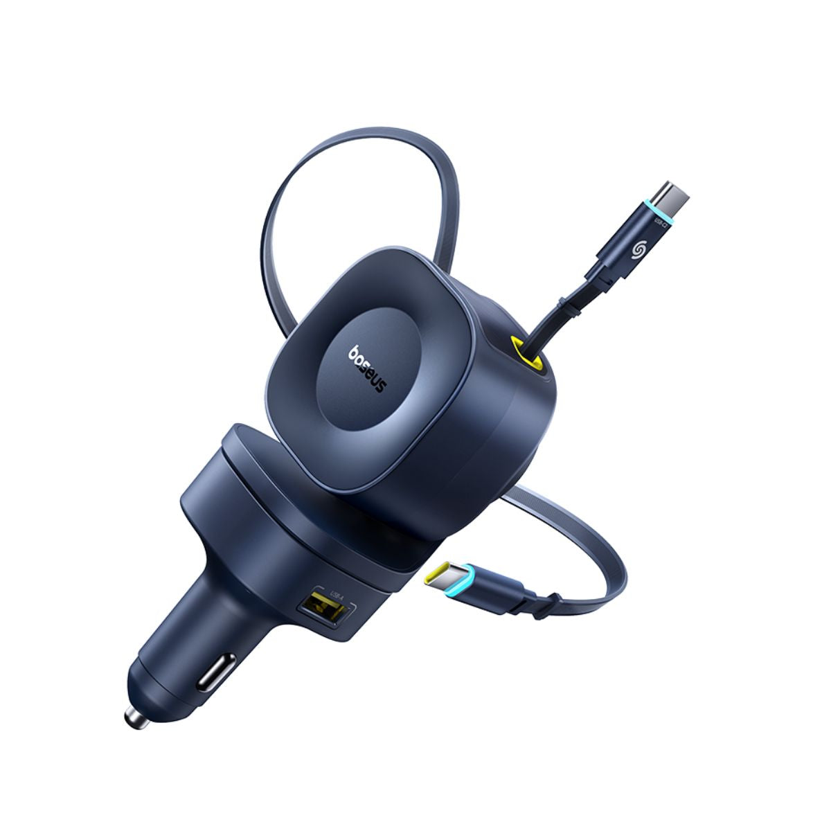baseus-primetrip-vr2-max-cargador-de-coche-con-cable-retr-ctil-3c-u-240w image 2