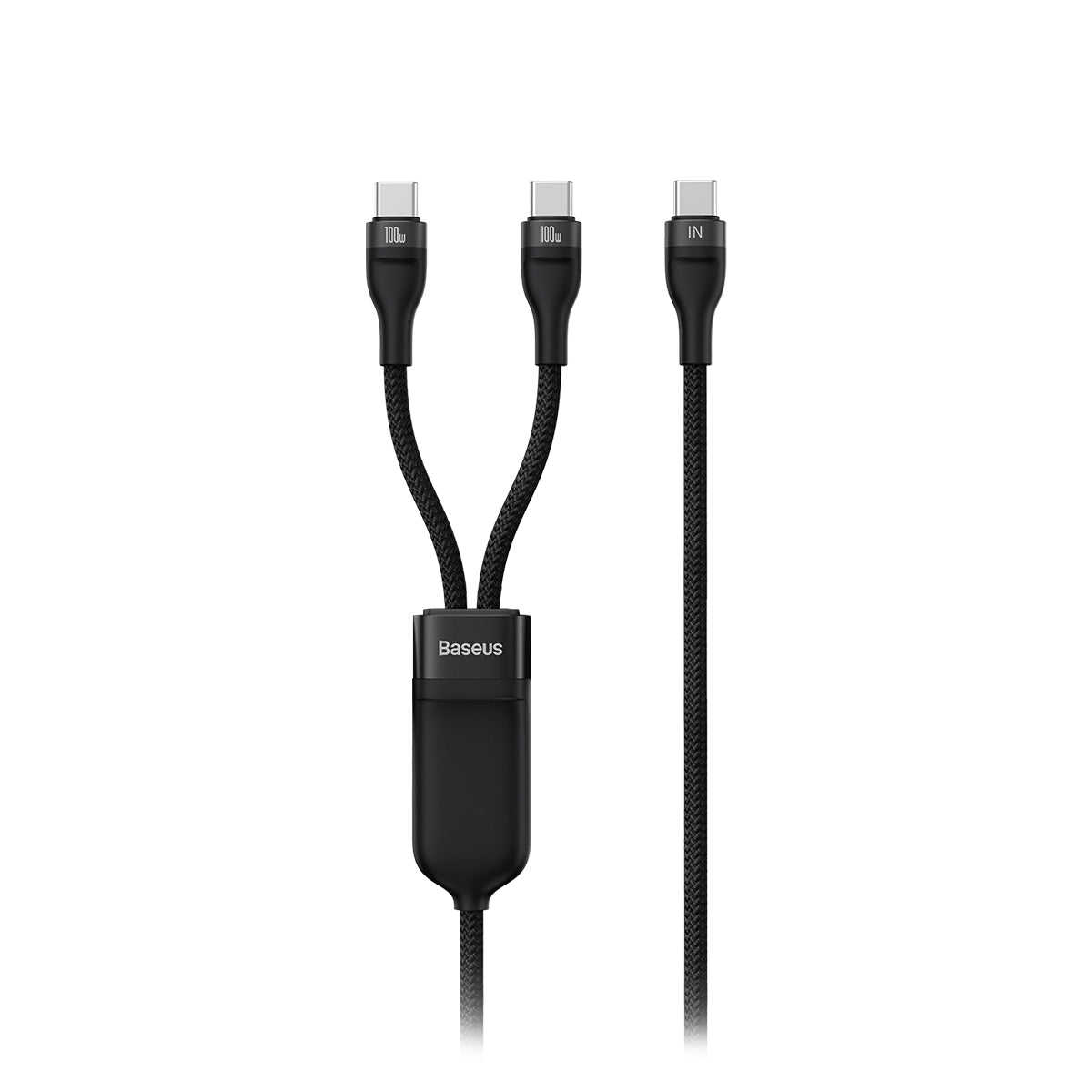 baseus-flash-cable-usb-c-2-en-1-100w-4-9ft-150cm image 1