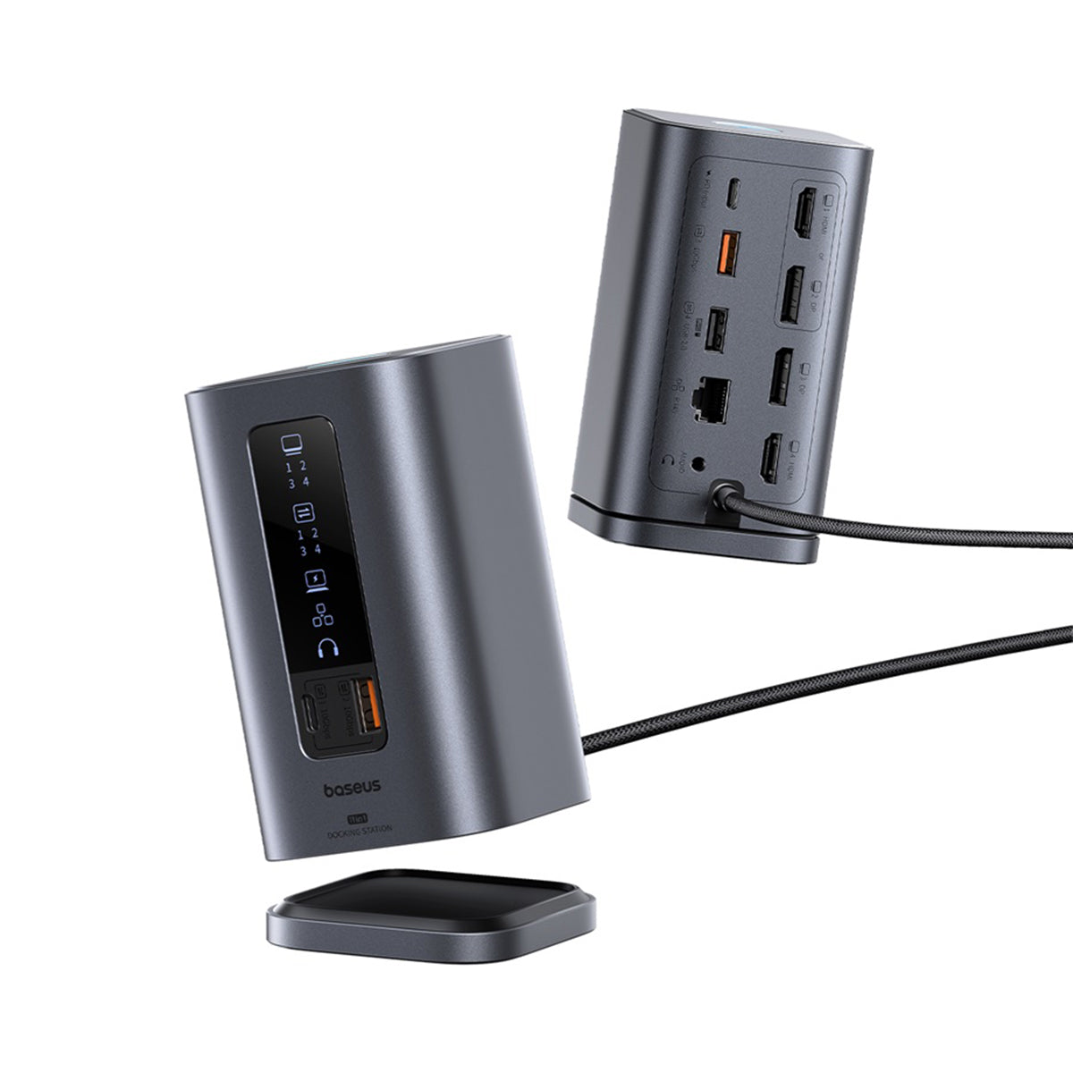 baseus-spacemate-11-en-1-estaci-n-de-acoplamiento-usb-c-con-triple-pantalla-4k image 2
