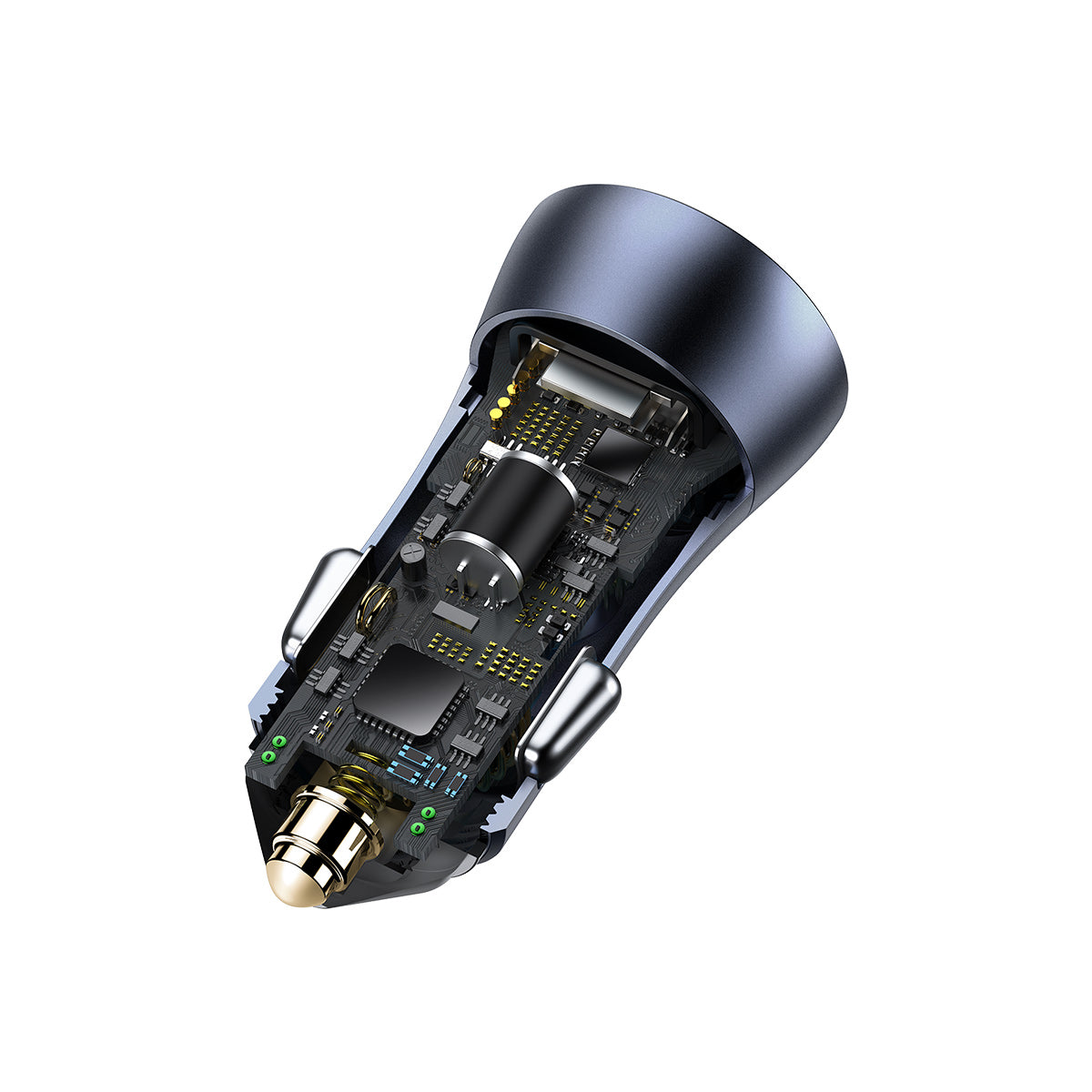 baseus-usb-a-usb-c-car-charger-40w-cargador-coche-doble-puerto-con-contacto-dora image 5
