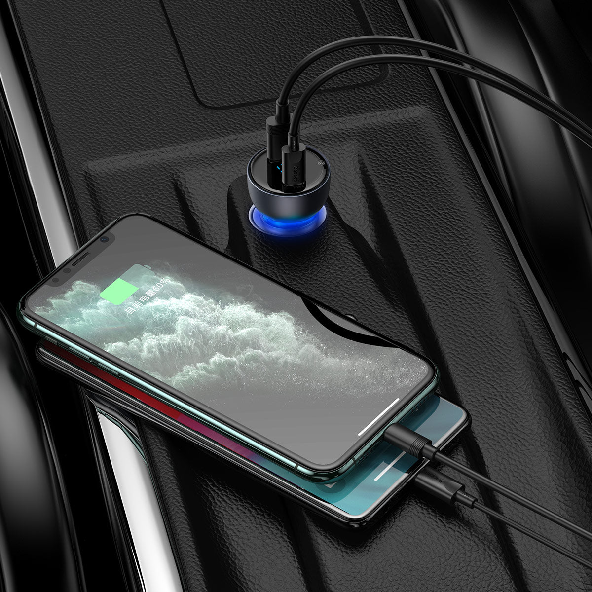 baseus-cargador-de-coche-65w-usb-a-usb-c-pd-carga-port-til-y-m-vil image 8