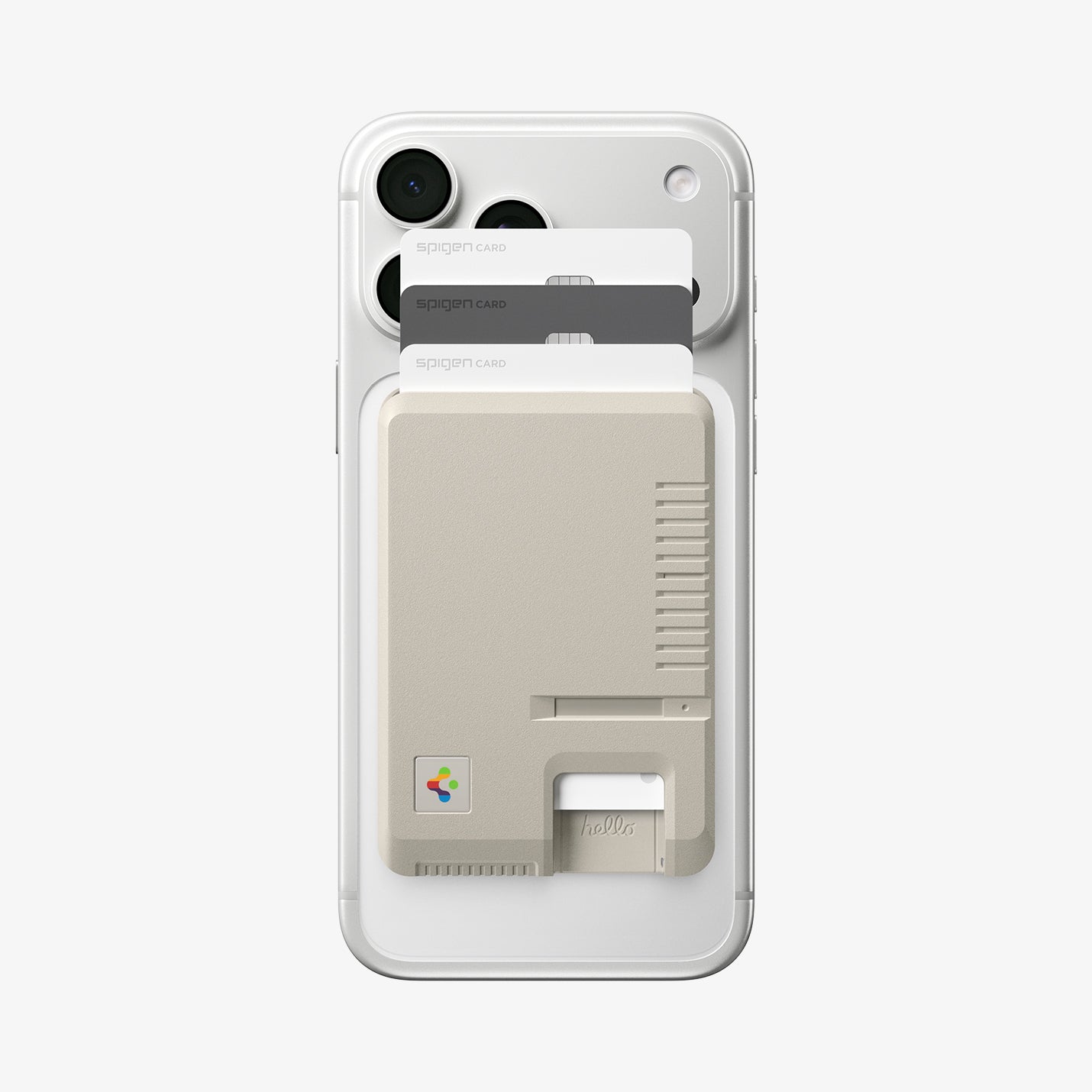 spigen-classic-ls-tarjetero-magn-tico-magsafe image 1