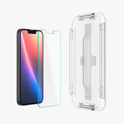 protector-de-pantalla-spigen-glas-tr-ez-fit-para-iphone-16e-cristal-templado-9h image 2