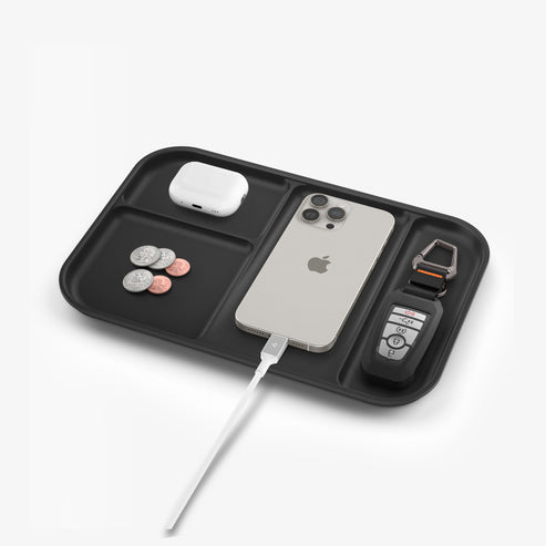 bandeja-organizadora-spigen-ld403-con-compartimentos-y-soporte-para-tel-fono image 4
