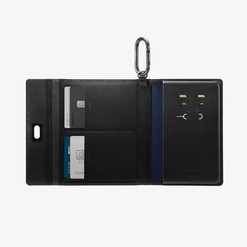 spigen-portapasaportes-con-compartimento-para-airtag-y-protecci-n-rfid image 2