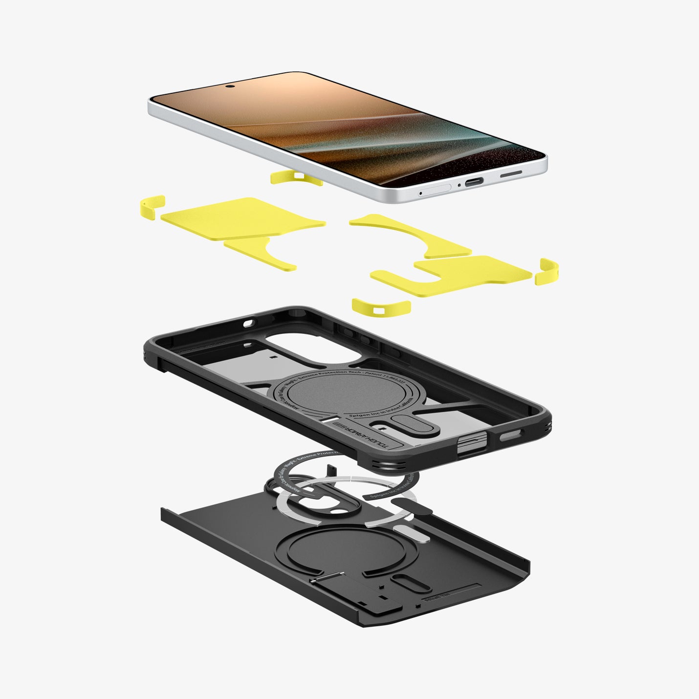 spigen-tough-armor-ai-mag-fit-para-galaxy-s25-edge image 5